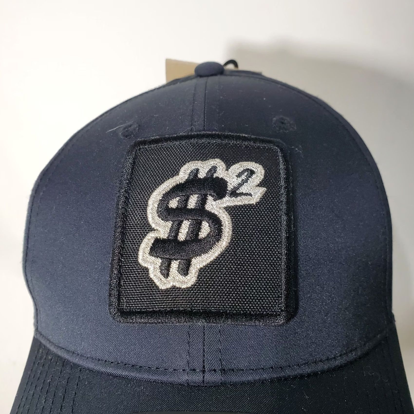 Nike Nike Club Cap Blue White Swoosh Hat Adult M/L Black Patch Strapback Size ONE SIZE - 3 Thumbnail