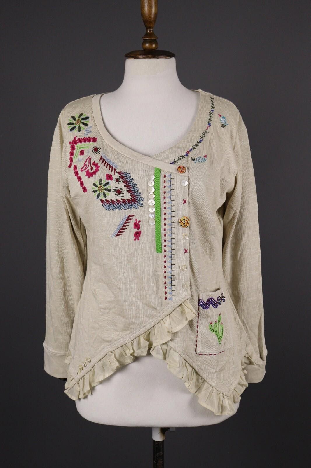 Joe Browns Joe Browns Beige Lagenlook Size I 46 / GB 14 / US 10 Size US M / EU 48-50 / 2 - 1 Thumbnail