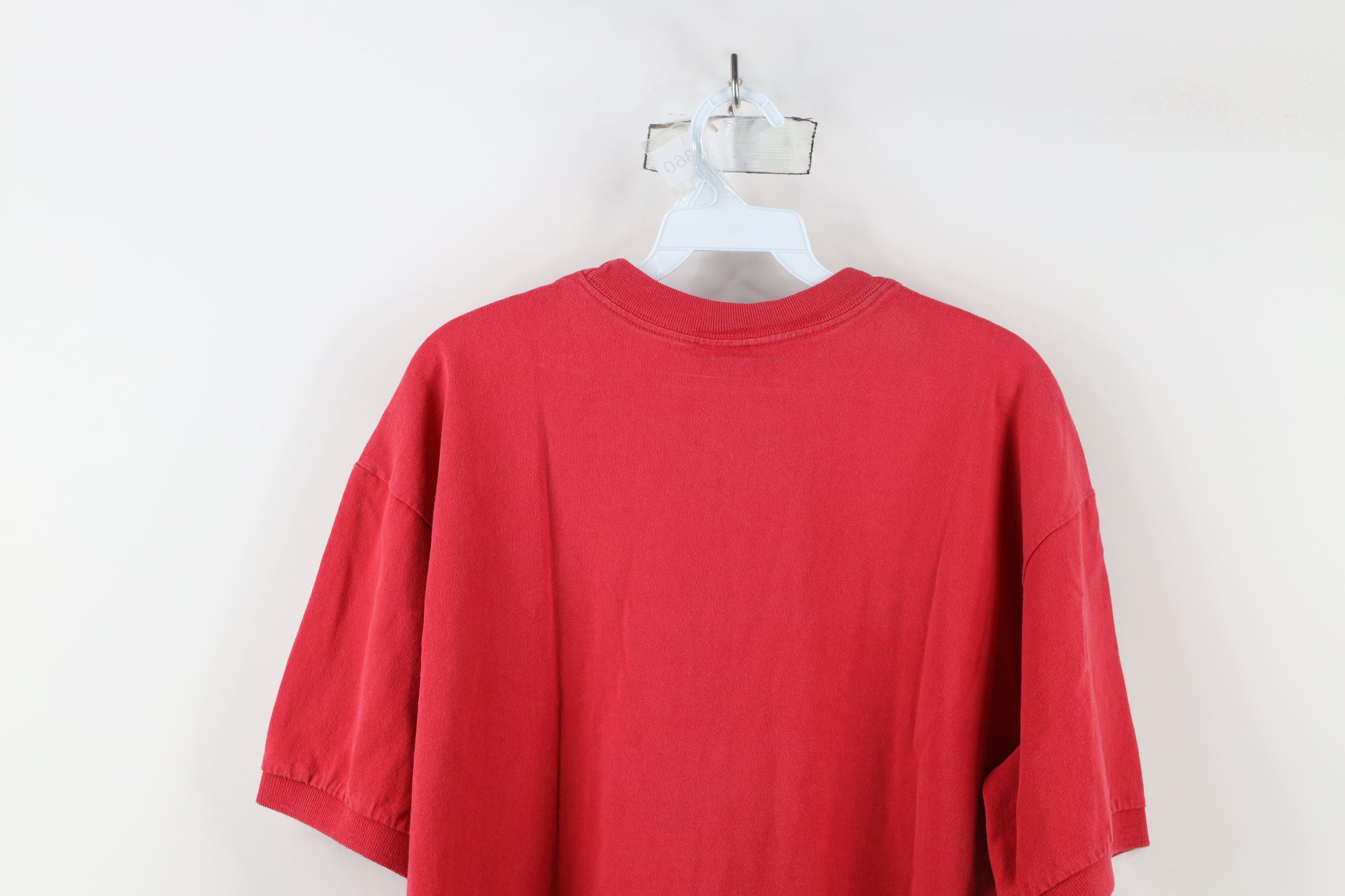 Vintage Vintage 90s Ohio State University Football Ringer T-Shirt Size US L / EU 52-54 / 3 - 12 Thumbnail