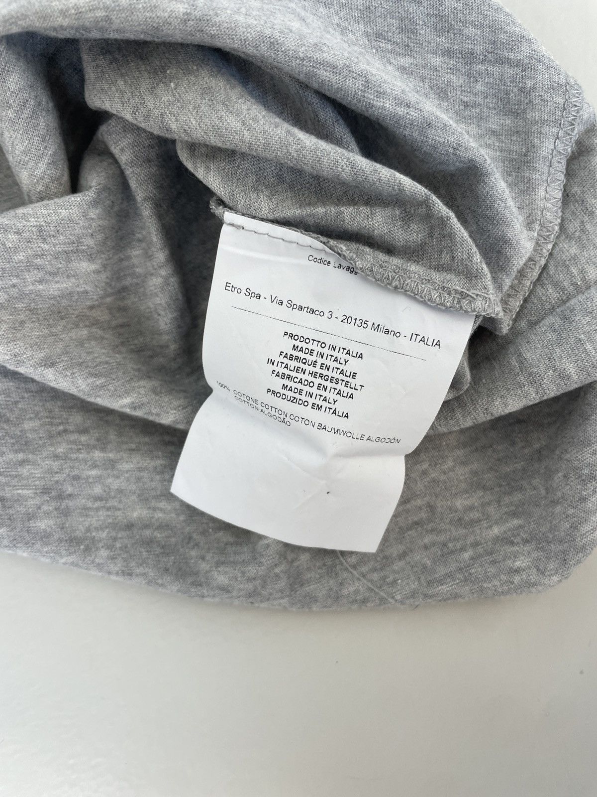 Etro Etro barracuda printed t-shirt with brodery Size US M / EU 48-50 / 2 - 6 Thumbnail