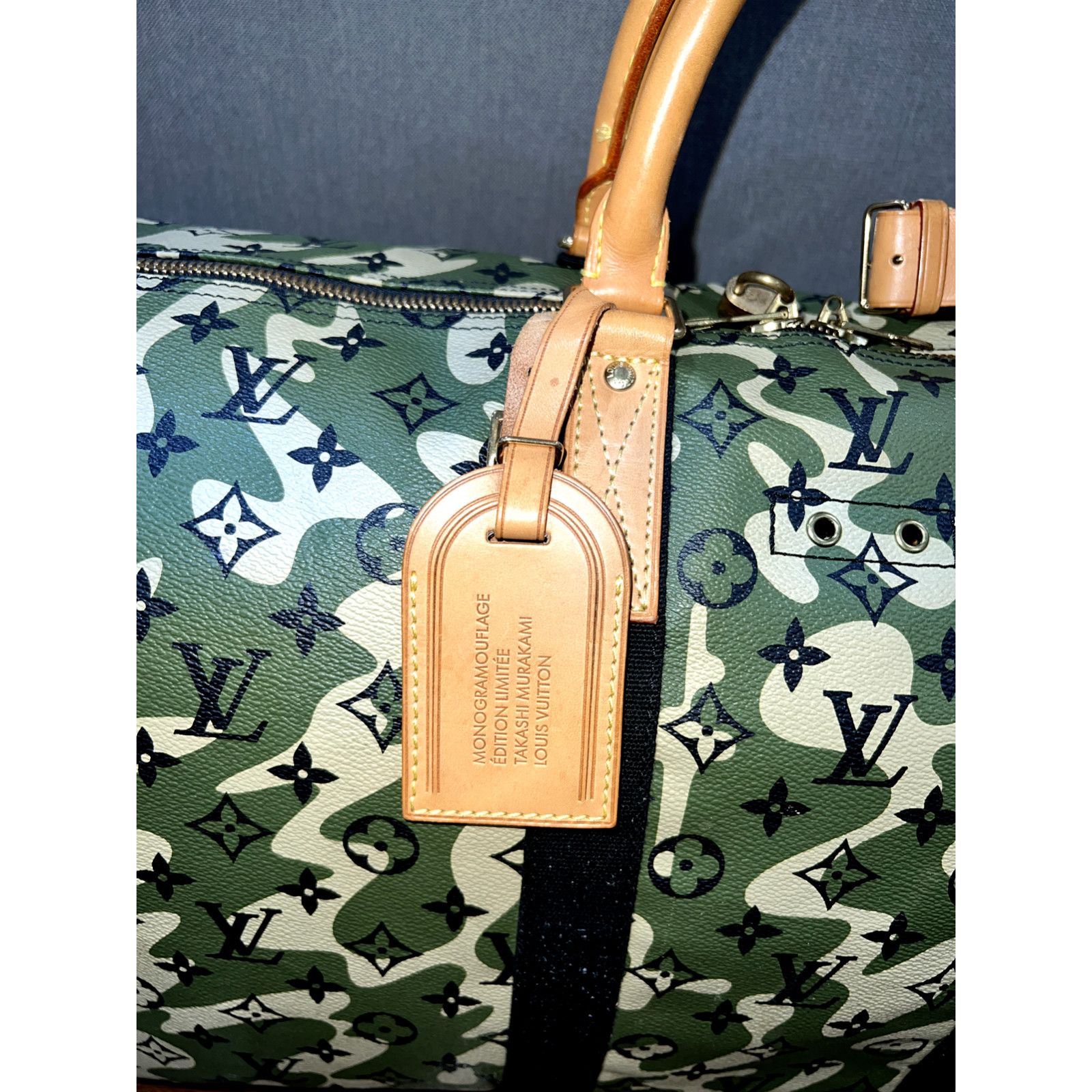 Louis Vuitton Louis Vuitton Keepall Bandouliere Weekend Travel Bag Size ONE SIZE - 3 Thumbnail