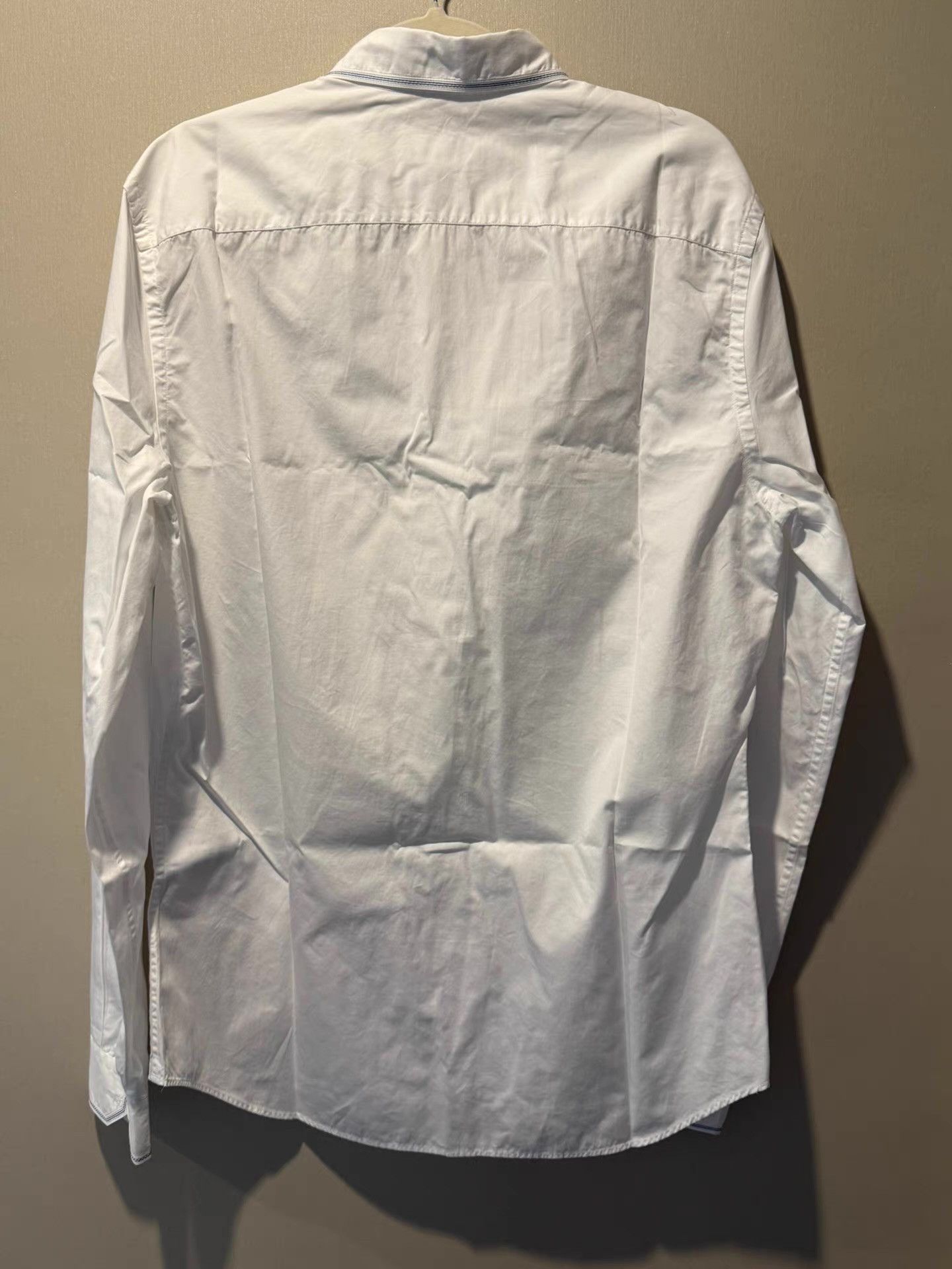 Prada Prada white long-sleeve shirt Ｑ20 Size US L / EU 52-54 / 3 - 2 Thumbnail
