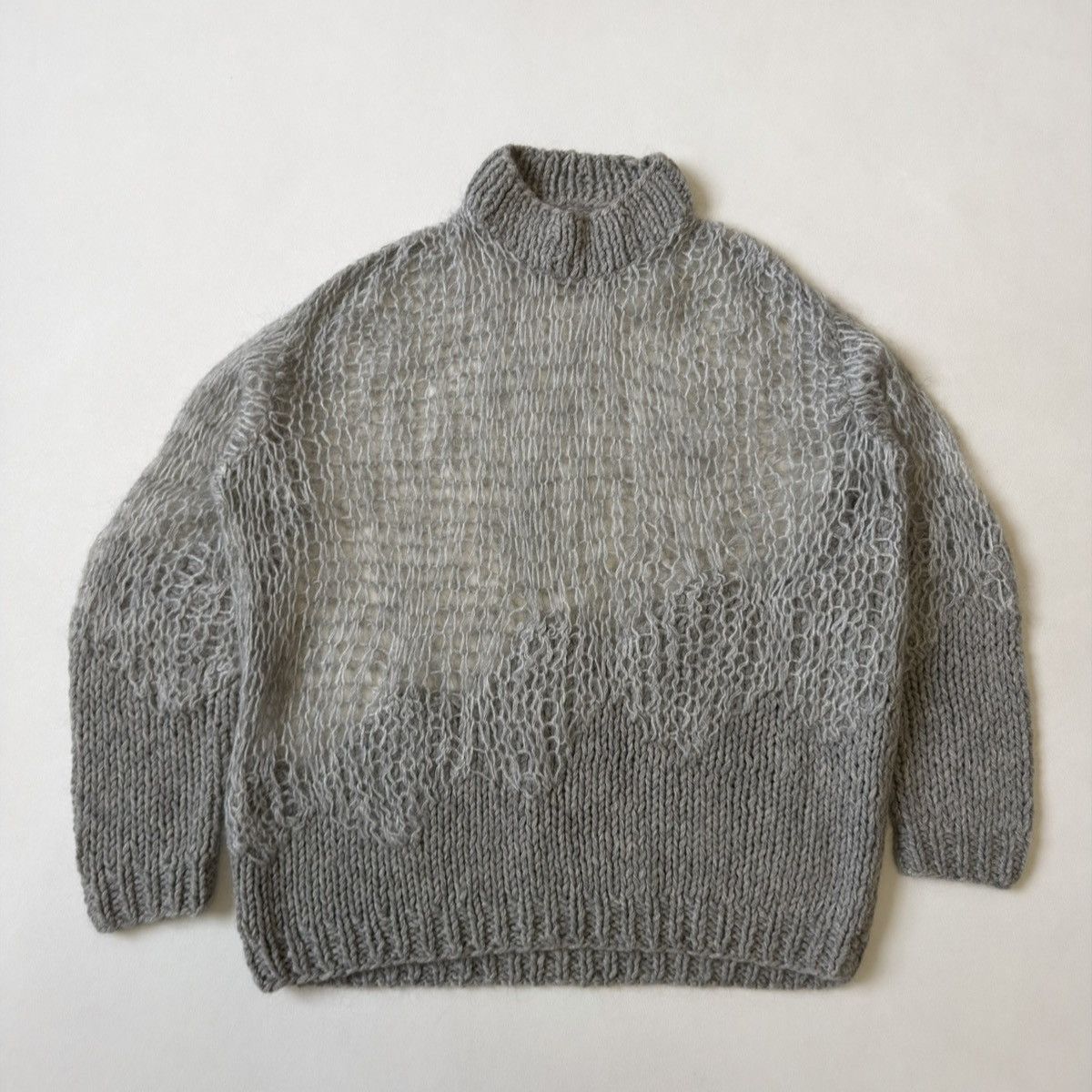 Maison Margiela A/W 14 ‘Degrade Cobweb’ Knit Sweater Size US M / EU 48-50 / 2 - 19 Thumbnail
