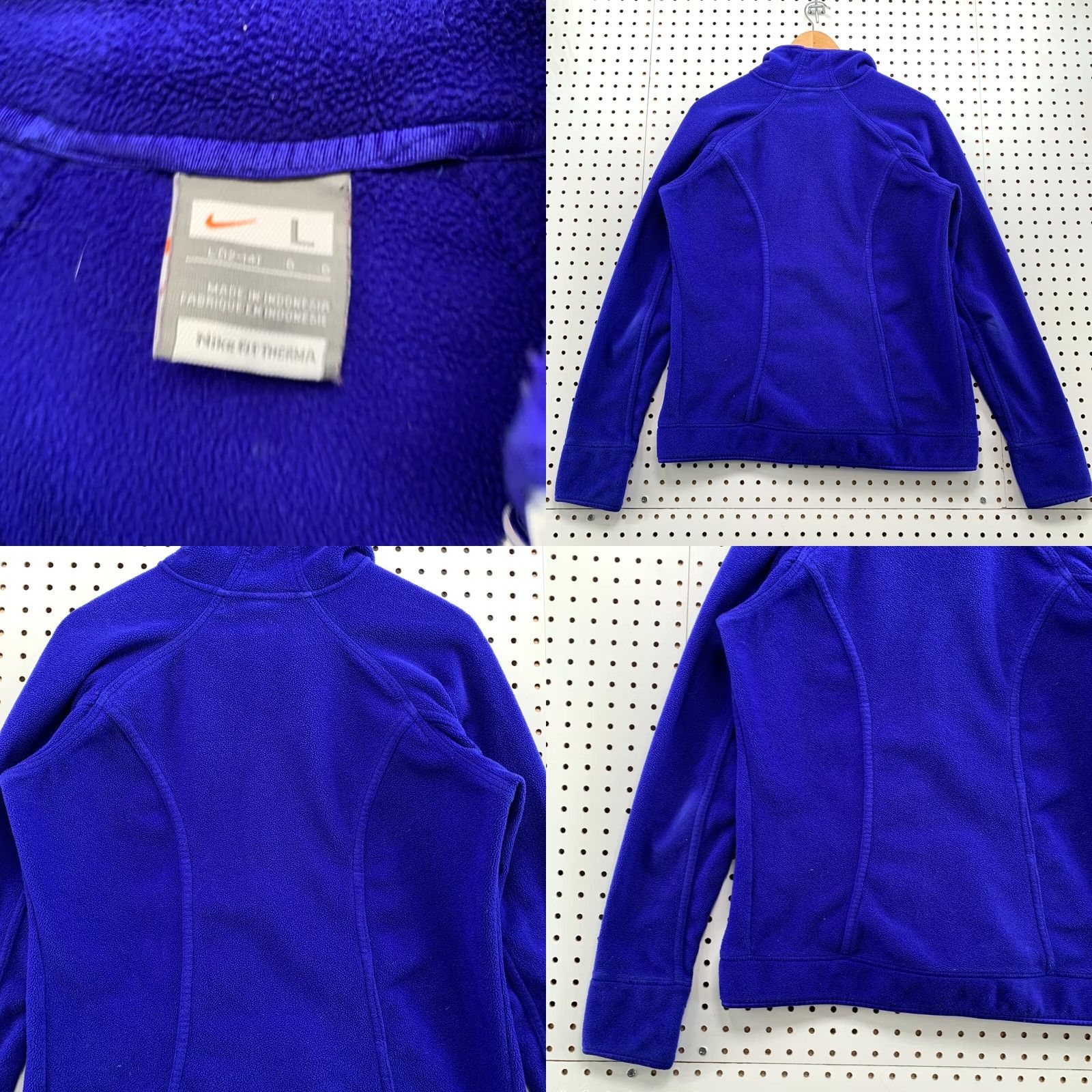 Nike Vintage Nike Windbreaker Jacket Blue Womens L Size L / US 10 / IT 46 - 8 Thumbnail