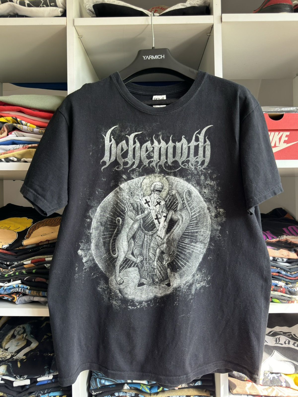 Band Tees × Vintage Vintage BEHEMOTH From the Pagan Vastlands Band Tee Size US M / EU 48-50 / 2 - 2 Thumbnail