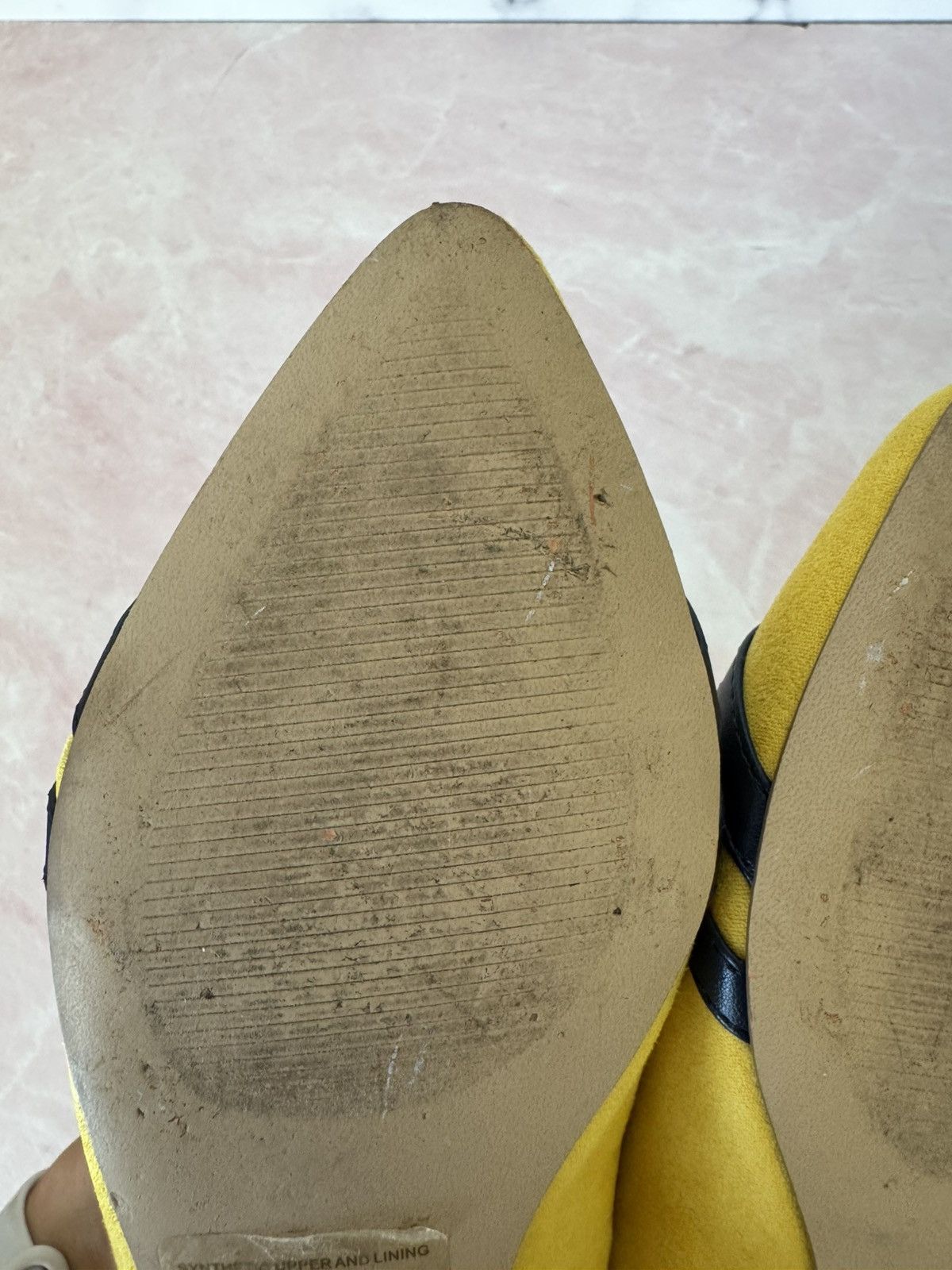 Vintage Callisto Size 6 mustard yellow women’s pointed flats Size US 6 / IT 36 - 9 Thumbnail