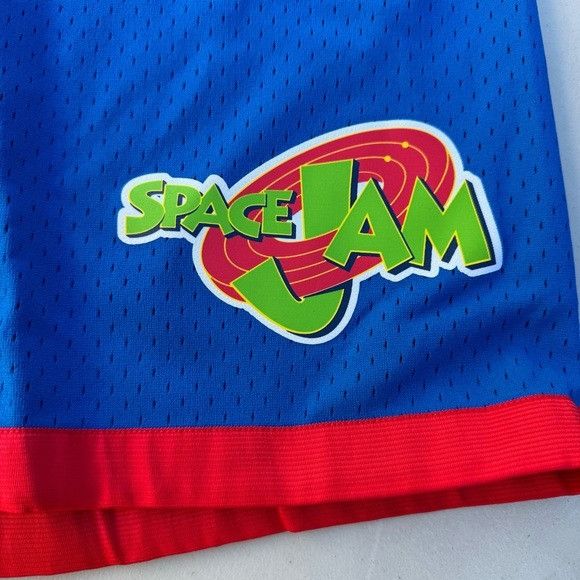 Designer × Mitchell & Ness × Strellson NWT MITCHELL & NESS EPC SPACE JAM 96 SHORTS 2XL XXL Size US 36 / EU 52 - 3 Thumbnail