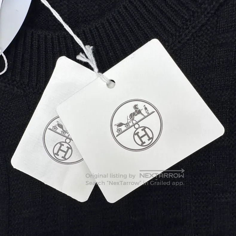 Hermes Hermes Black Knit Dress Size XS / US 0-2 / IT 36-38 - 7 Thumbnail