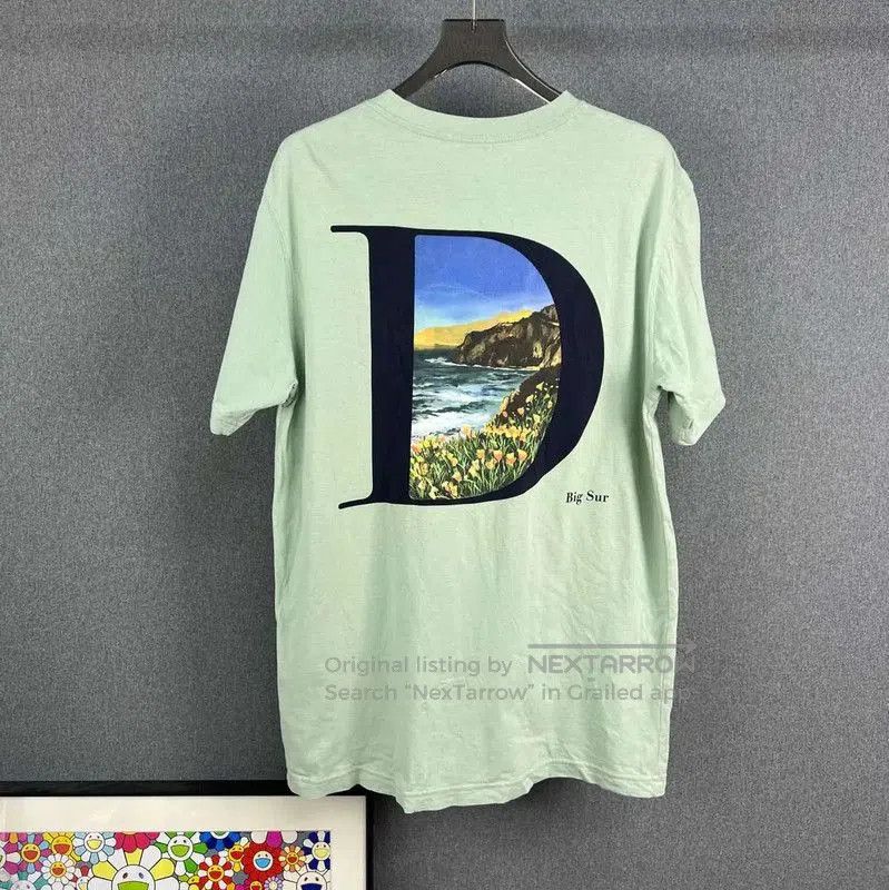 Dior Dior Green Men's T-Shirt . Size US M / EU 48-50 / 2 - 2 Thumbnail