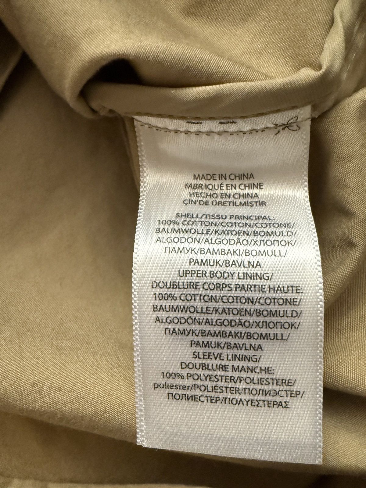 Polo Ralph Lauren Cotton Twill Jacket Size US L / EU 52-54 / 3 - 3 Thumbnail