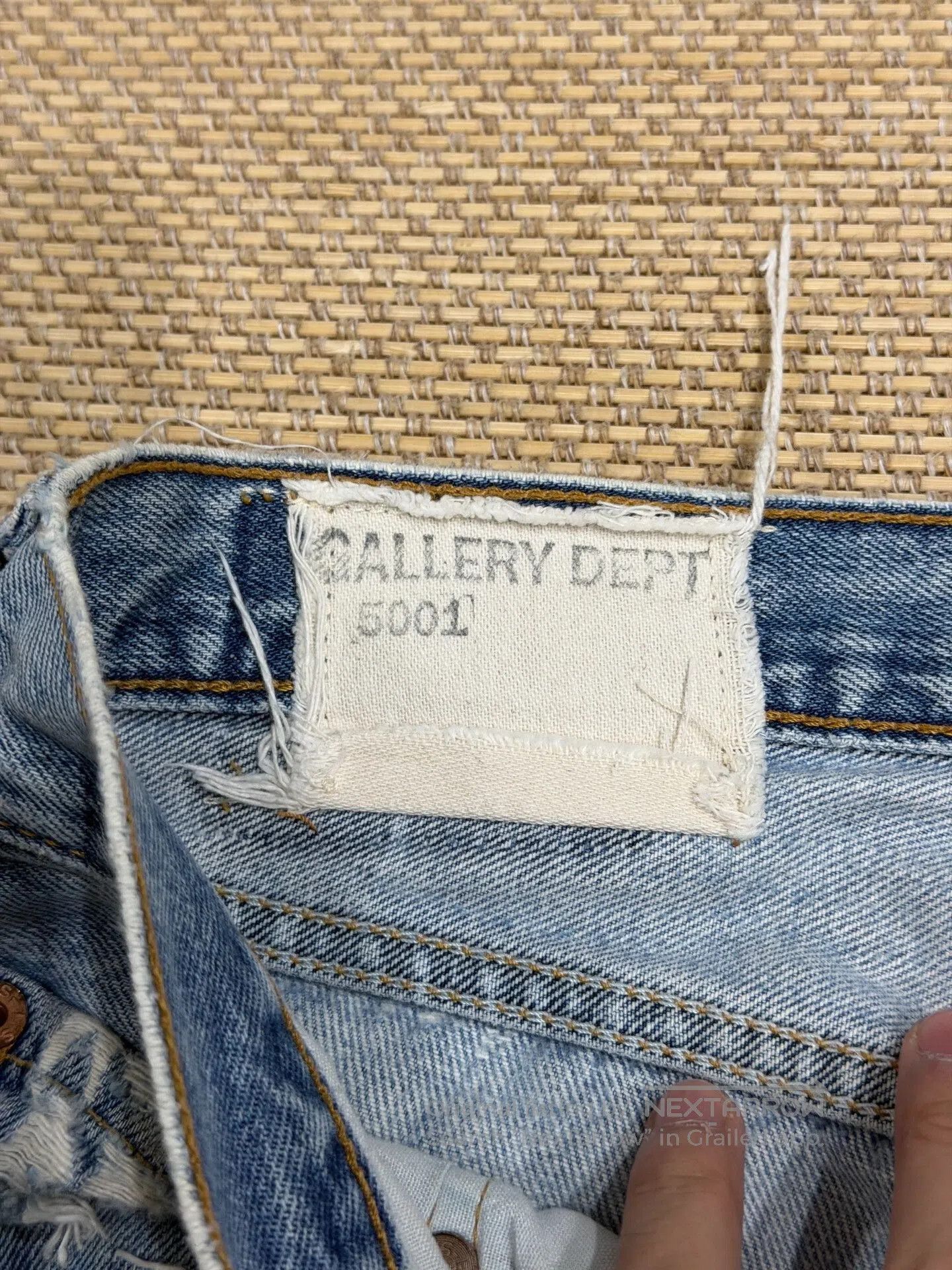 Gallery Dept. Gallery Dept 5001 Distressed Denim Jeans. Size US 32 / EU 48 - 5 Thumbnail