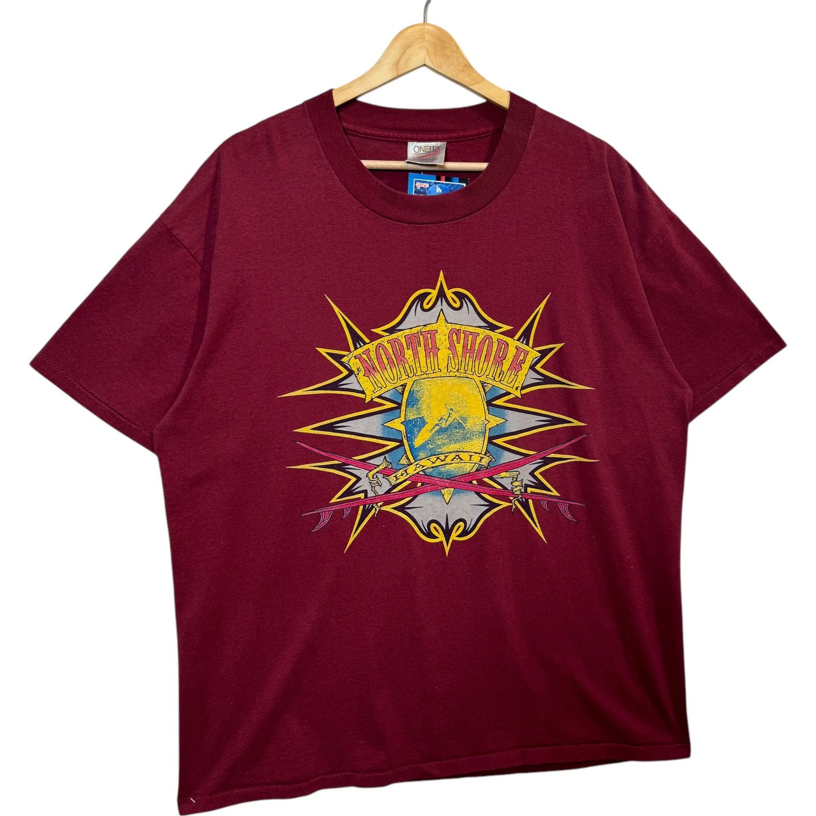Vintage Vintage North Shore Hawaii Surfing Souvenir Tee XL Size US XL / EU 56 / 4 - 4 Thumbnail