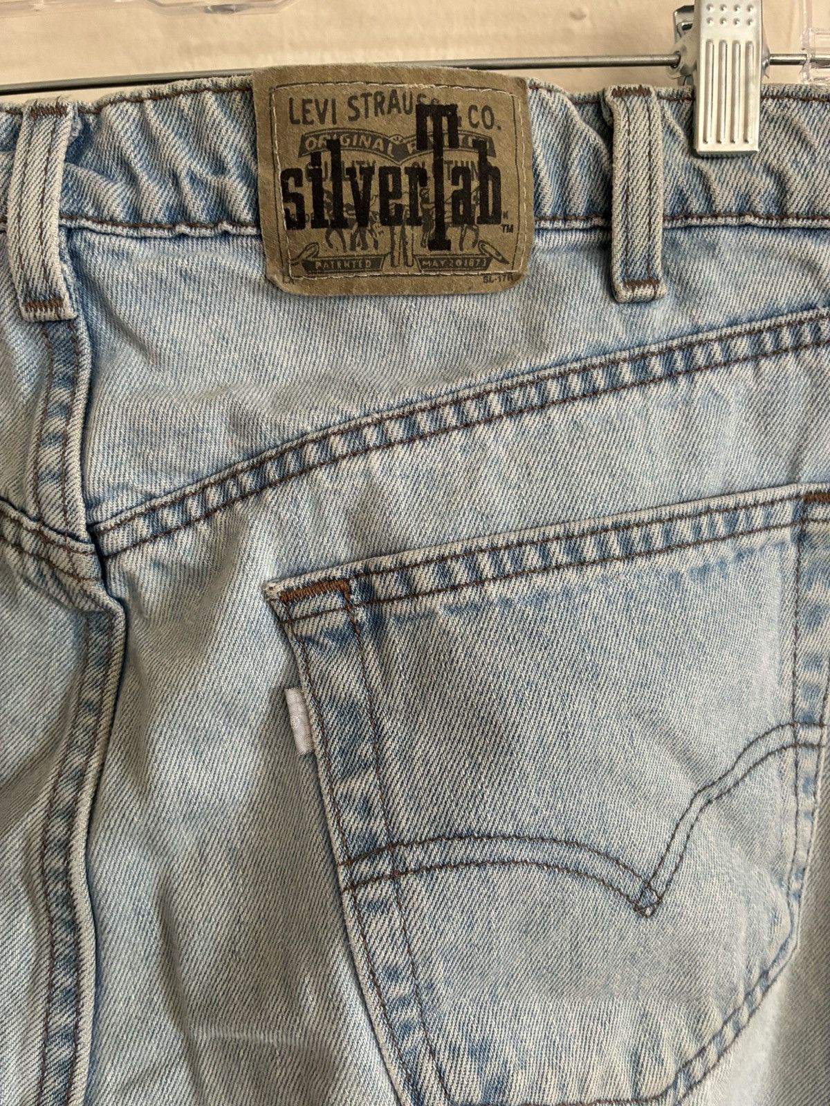 Levi's Vintage Clothing Vintage 90s Levi's Silver Tab light wash relaxed jeans Size US 38 / EU 54 - 5 Thumbnail