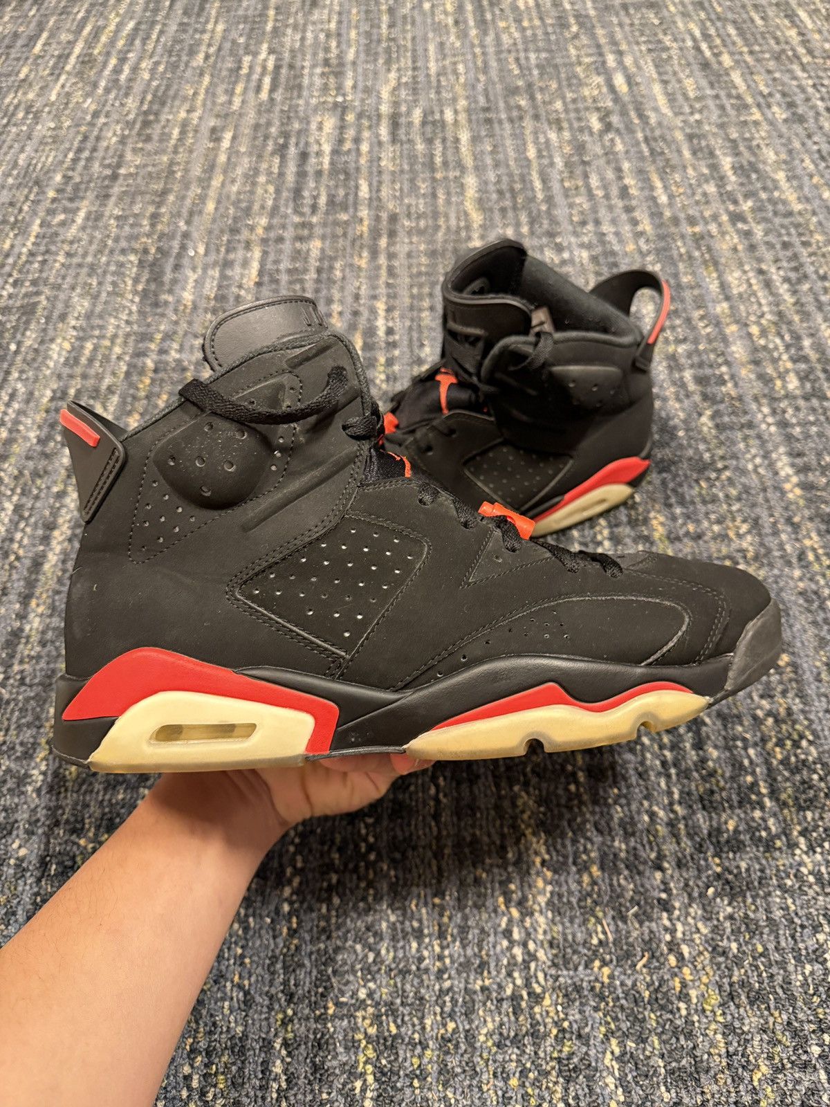 Jordan Brand Retro Jordan 6 Infrared Size 10.5 Size US 10.5 / EU 43-44 - 7 Thumbnail