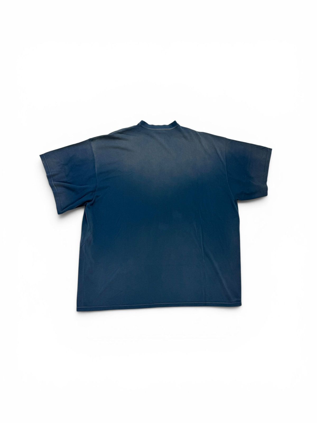 Balenciaga Balenciaga Knitted Cotton SunBleached Oversized Tee Size US L / EU 52-54 / 3 - 2 Thumbnail