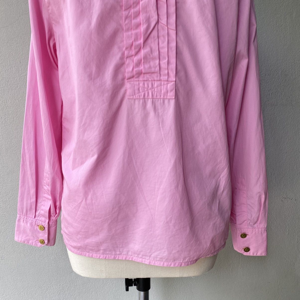 Chanel CHANEL Sweet Blossom Pink Chanel Blouse Size L / US 10 / IT 46 - 6 Thumbnail