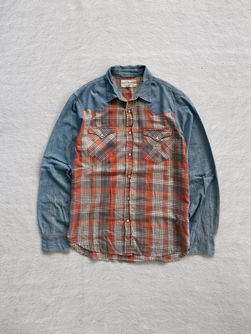 Ralph Lauren Denim supply shirt multi collor Size US M / EU 48-50 / 2 - 1 Thumbnail