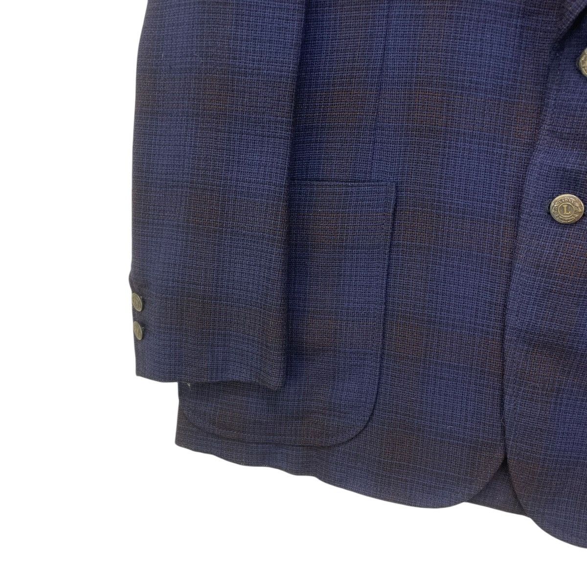 Loro Piana 🔥Vintage Loro Piana Checked Blazer Jacket Size US M / EU 48-50 / 2 - 5 Thumbnail
