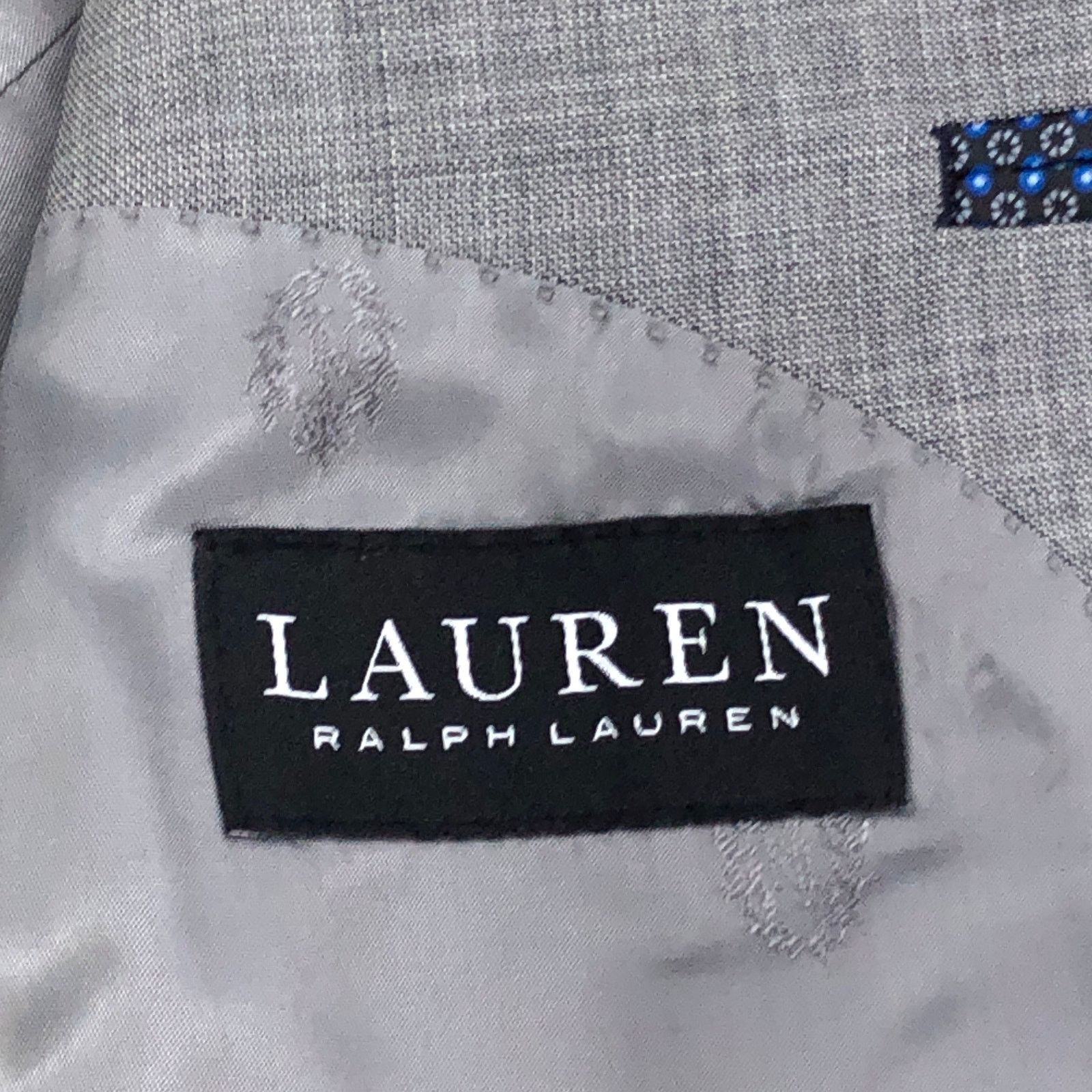 Lauren Ralph Lauren Ralph Lauren LRL 42L Suit Drop 4 Gray 2 RECENT *TINY FLAW Size 42L - 21 Thumbnail