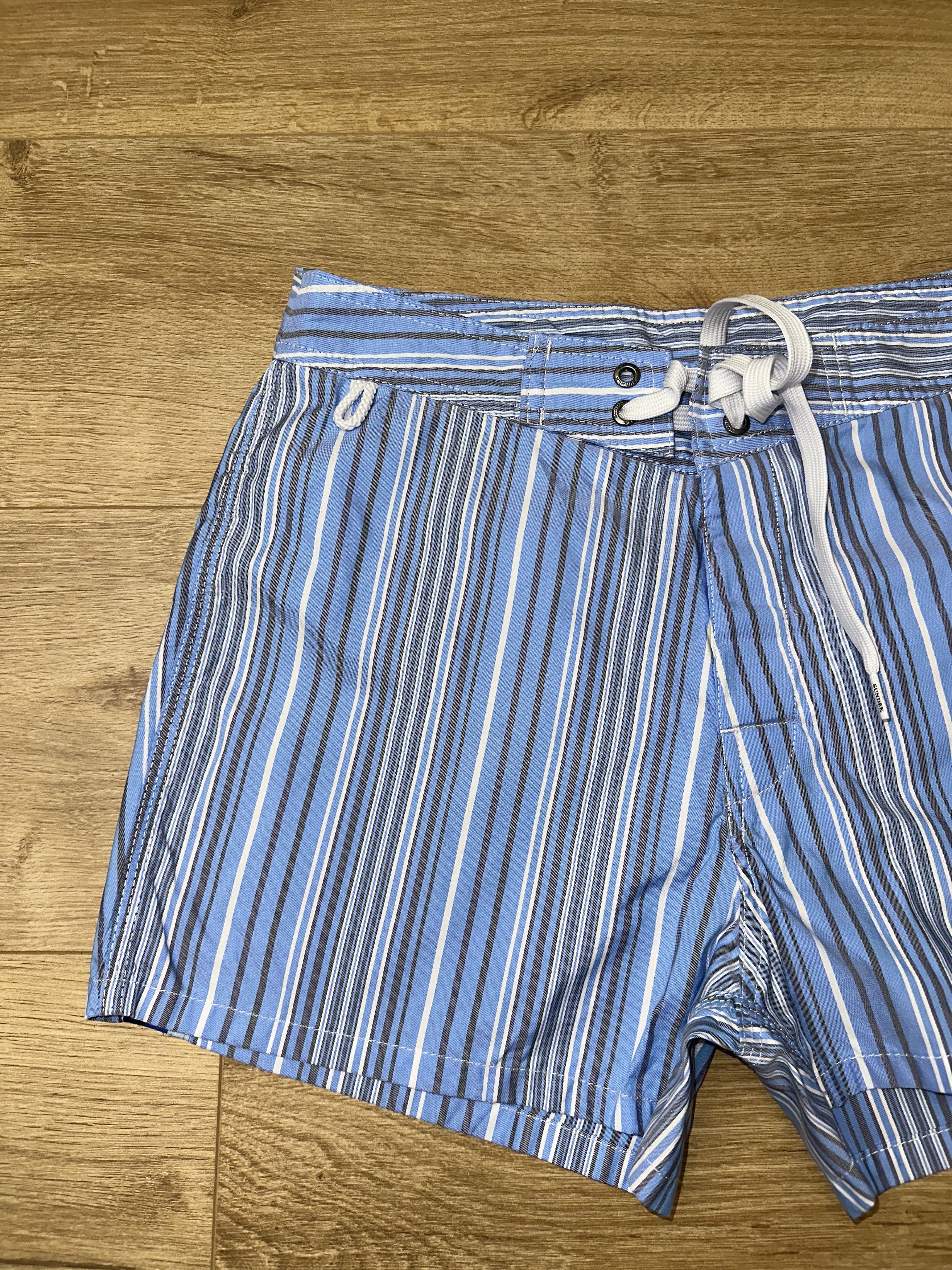Sundek Sundek 29 Boardshorts Fixed Waist Long Fit Shorts Size 29 Size US 29 - 7 Thumbnail