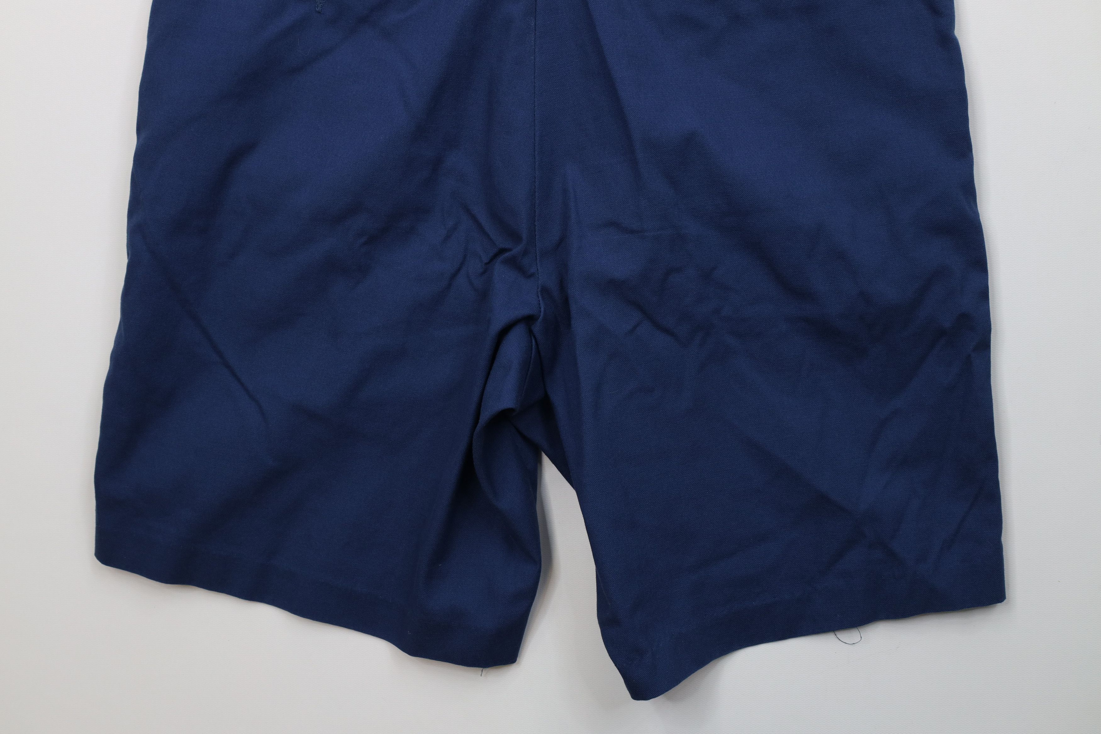 Vintage Vintage 70s Streetwear Above Knee Chino Golf Shorts Blue USA Size US 34 / EU 50 - 11 Thumbnail