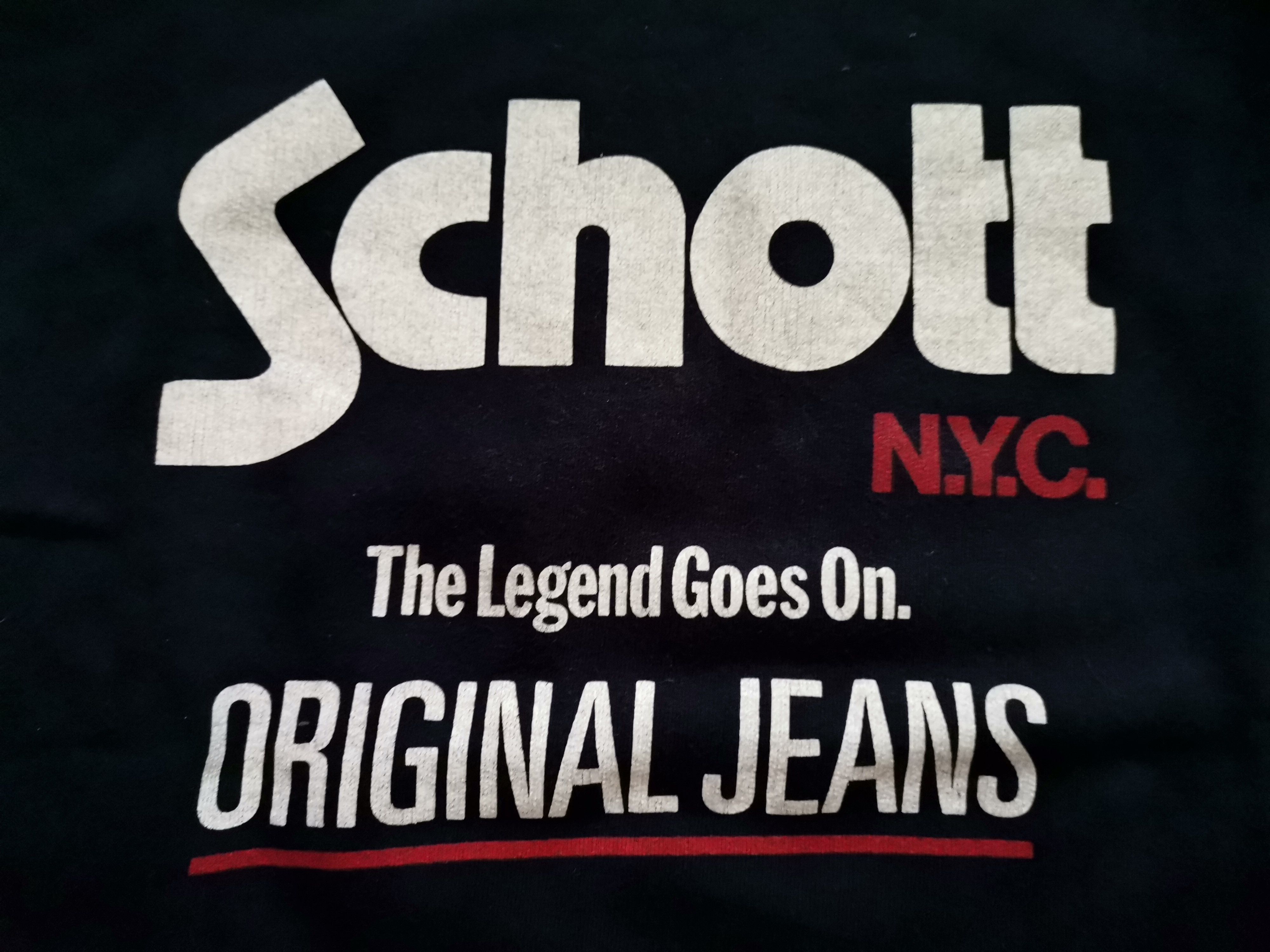 Schott × Vintage Vintage Schott Sweatshirt Size US M / EU 48-50 / 2 - 2 Thumbnail