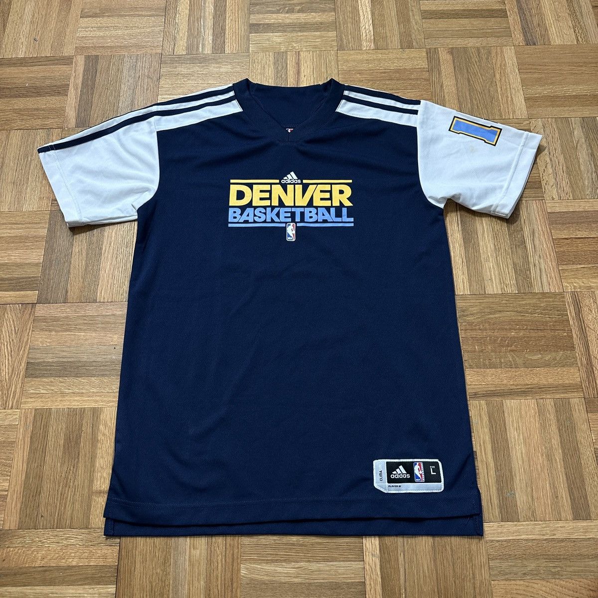 Adidas Denver Nuggets Carmelo Anthony shirt Size US XS / EU 42 / 0 - 1 Thumbnail