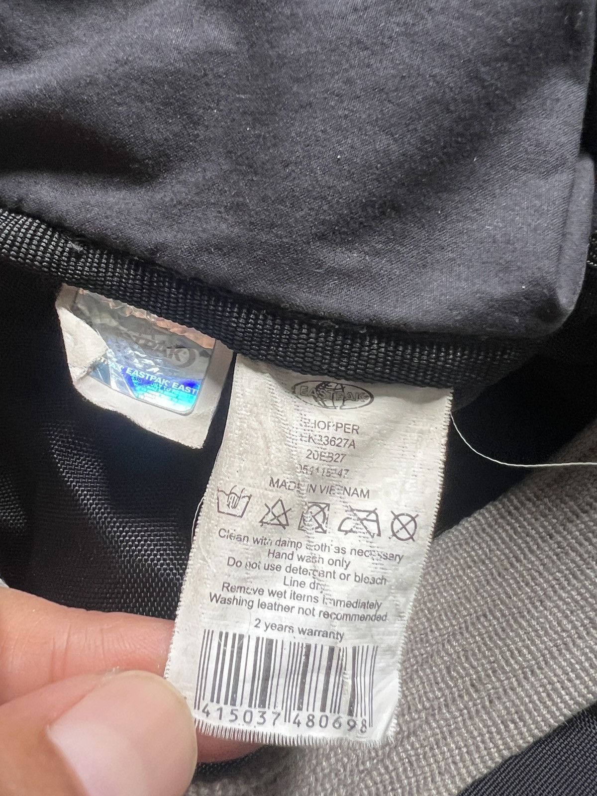 Eastpak × Kris Van Assche FW11 Eastpak x Kris Van Assche Sun Faded Tote Bag Size ONE SIZE - 22 Thumbnail