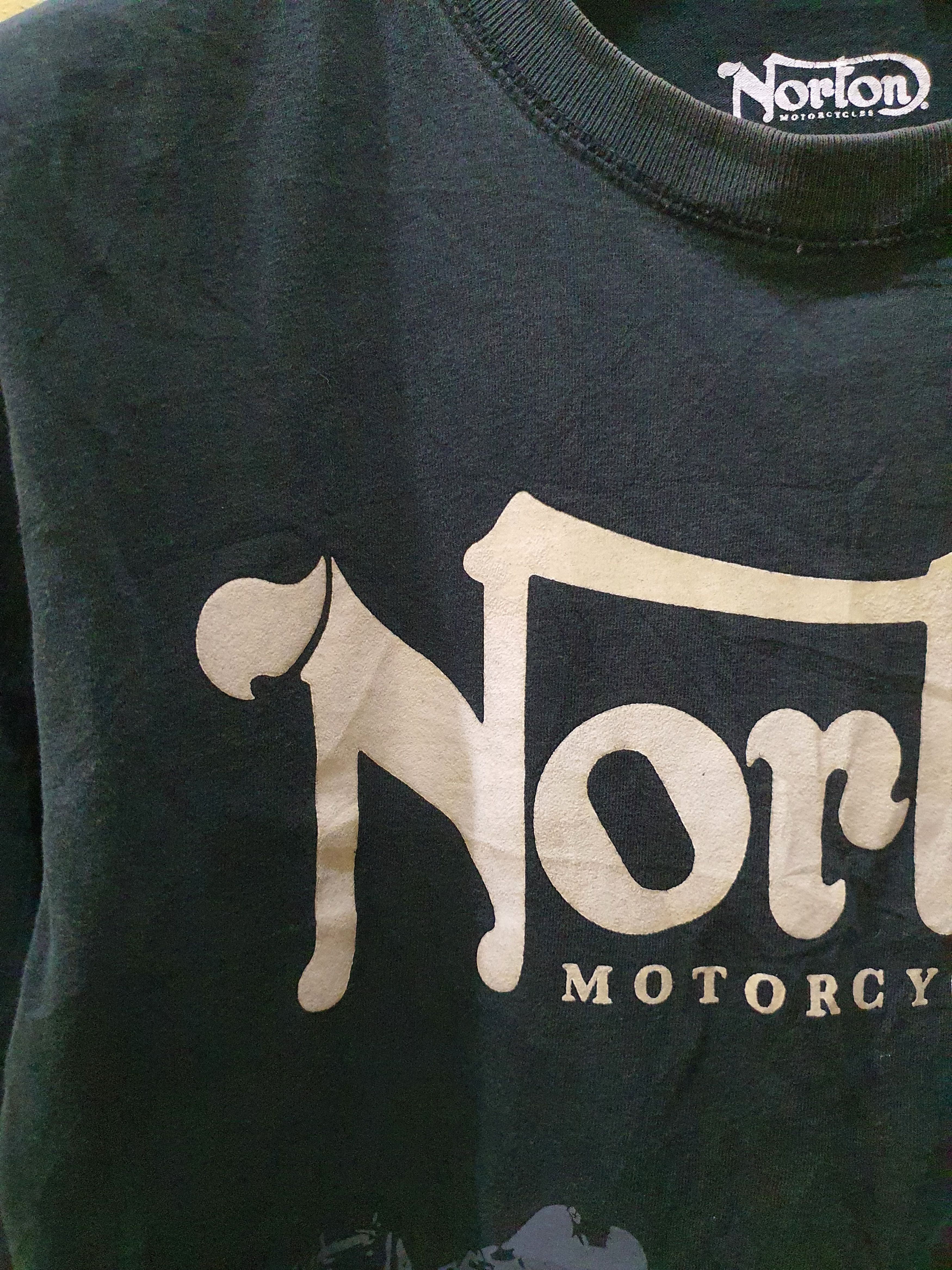 Norton Norton Motorcycles long-sleeve and a motorcycle graphic Size US L / EU 52-54 / 3 - 9 Thumbnail