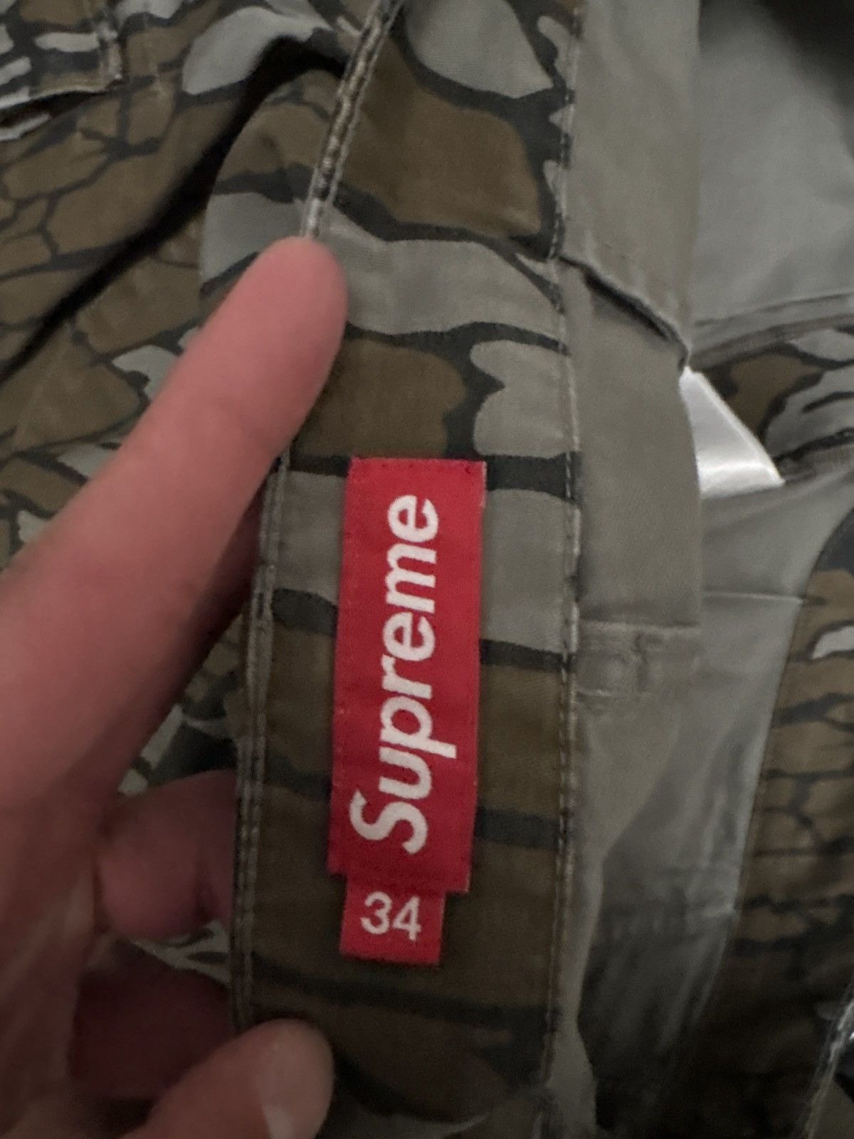 Supreme Supreme trebark camo cargos Size US 34 / EU 50 - 4 Thumbnail