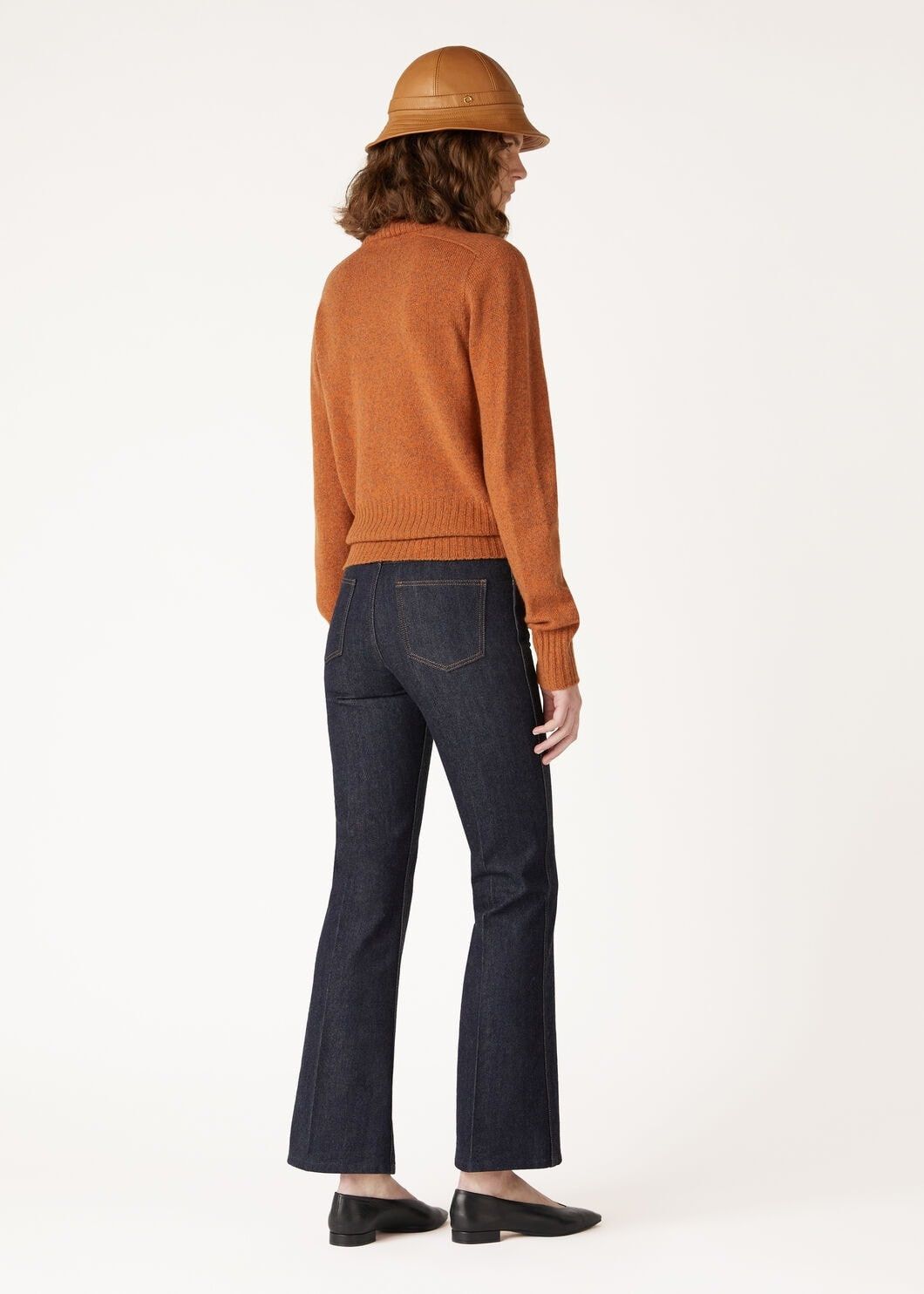 Loro Piana o1w1db10825 FAO6207 Mastallone Turtleneck Sweater in Orange Size L / US 10 / IT 46 - 5 Thumbnail