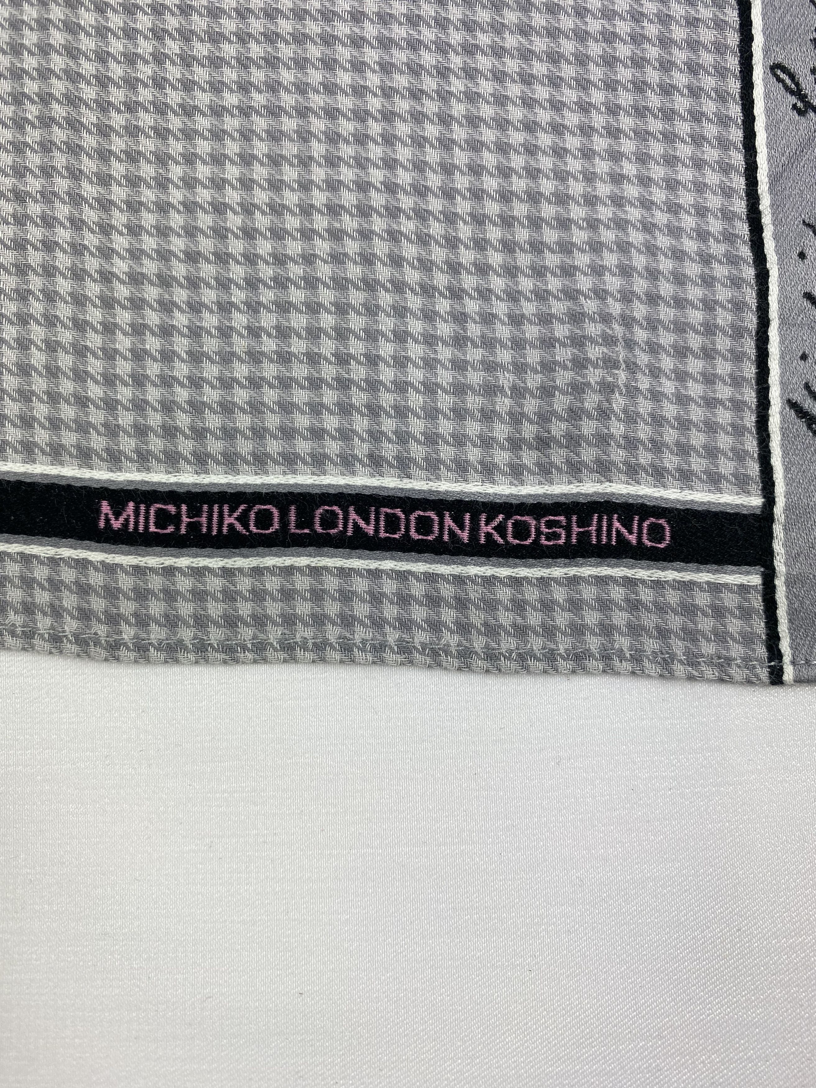 Japanese Brand × Michiko Koshino London × Vintage Michiko Koshino London Handkerchief / Bandana / Neckerchief Size ONE SIZE - 5 Thumbnail
