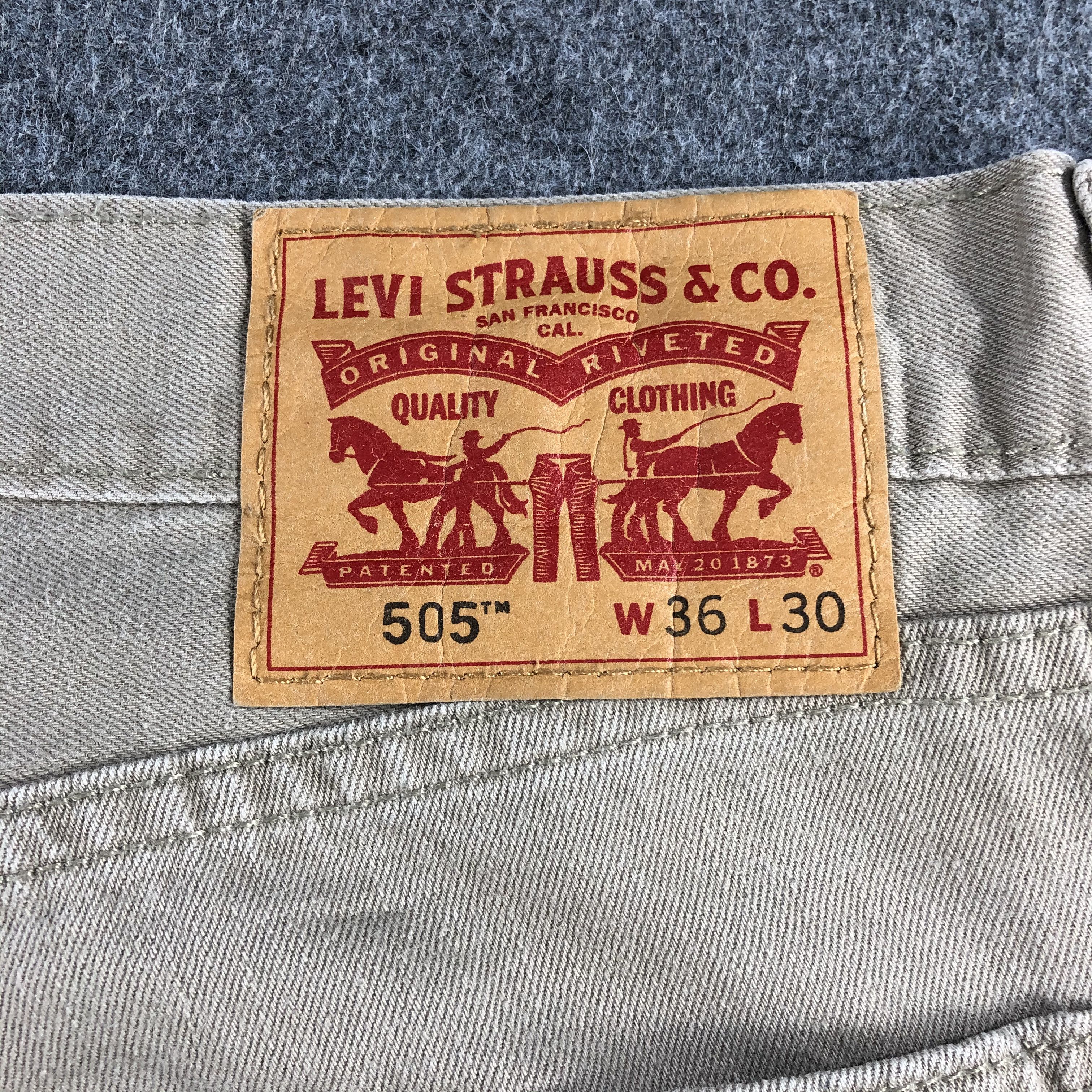 Levi's Vintage Levis 505 Jeans-J1629 Size US 37 - 5 Thumbnail