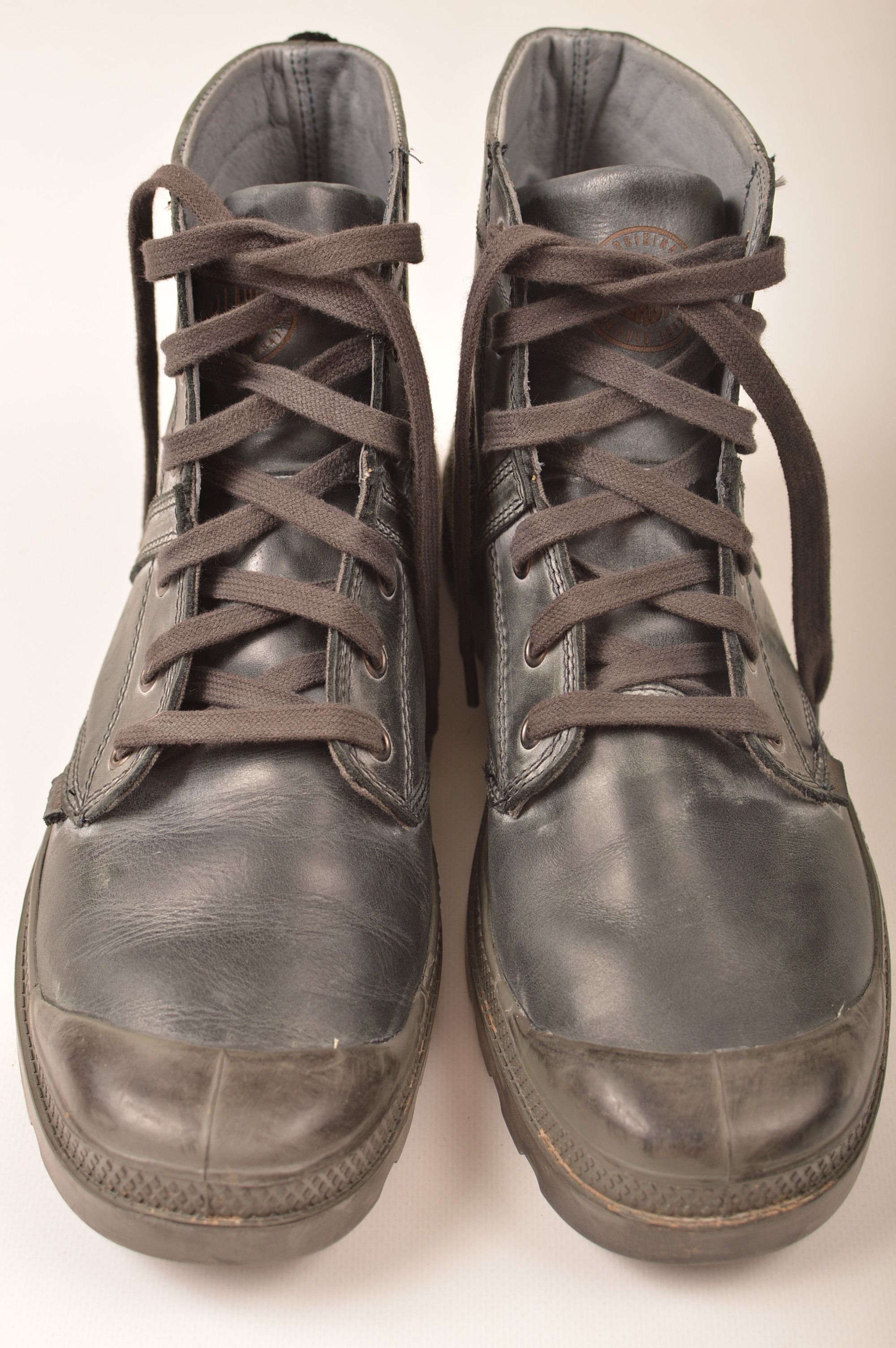 Palladium Palladium Pallabrouse Leather Combat Boots Size US 11.5 / EU 44-45 - 2 Thumbnail