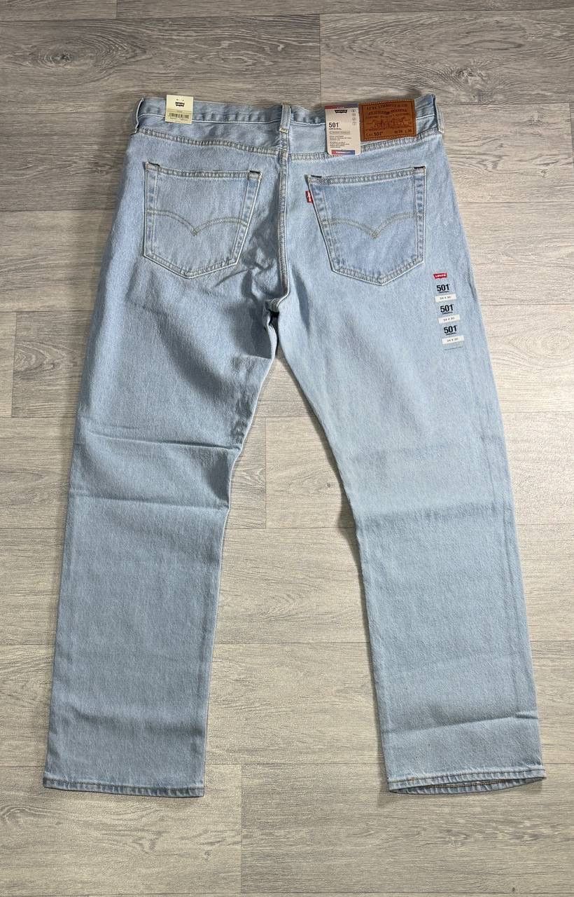 Levi's Levi’s 501 Thermodapt Jeans in Light Blue W34 L30 Size US 34 / EU 50 - 4 Thumbnail