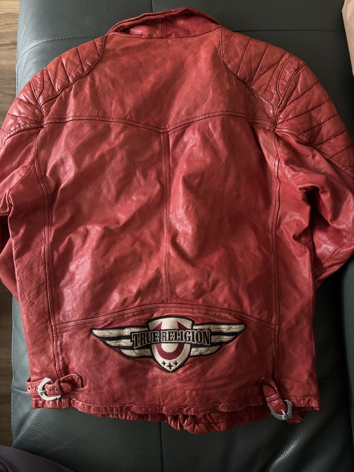 True Religion Vintage Biker True religion Jacket Size M / US 6-8 / IT 42-44 - 4 Thumbnail