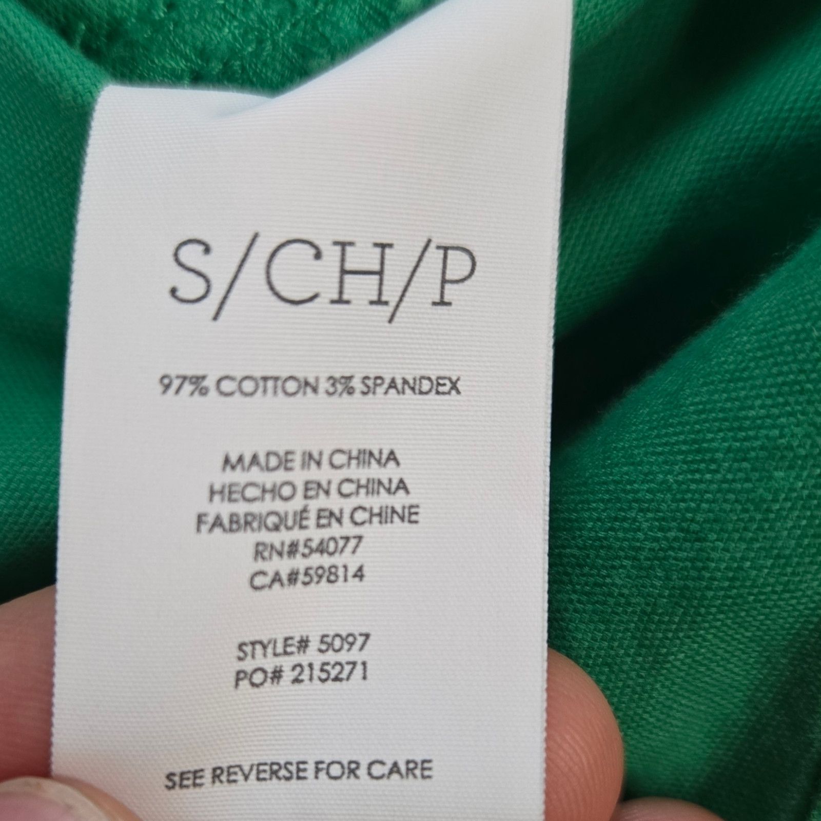 Other CAbi Green Twill Blazer Jacket Size Small Size S / US 4 / IT 40 - 8 Thumbnail