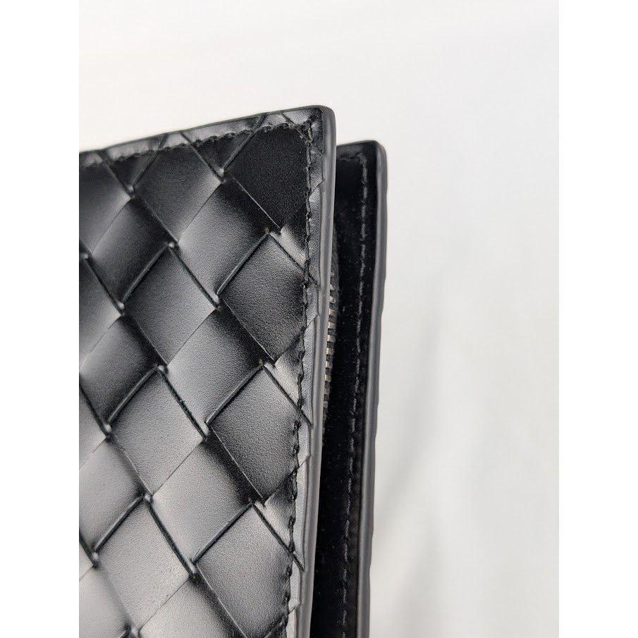 Bottega Veneta o1rshd1 Intrecciato Spazzolato Calf Documents in Nero Size ONE SIZE - 10 Thumbnail