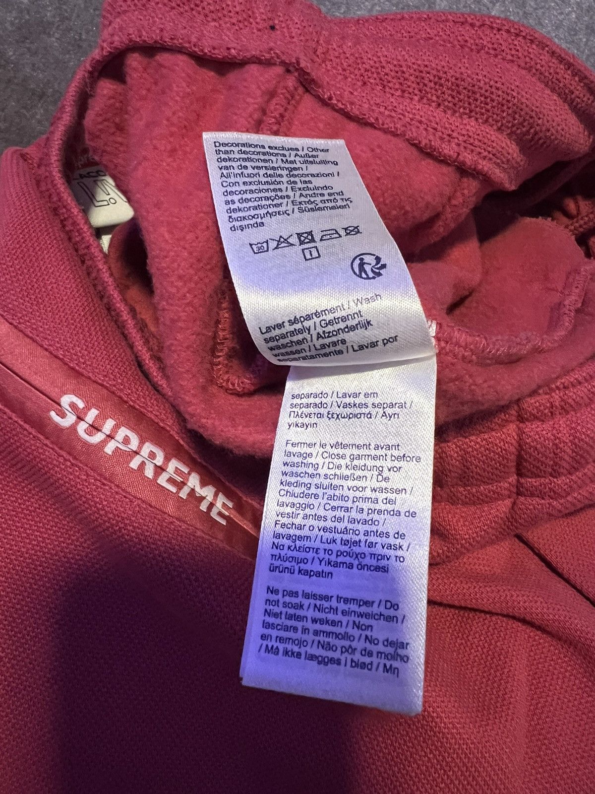 Lacoste × Supreme Supreme X Lacoste Pique Pants Size US 32 / EU 48 - 13 Thumbnail