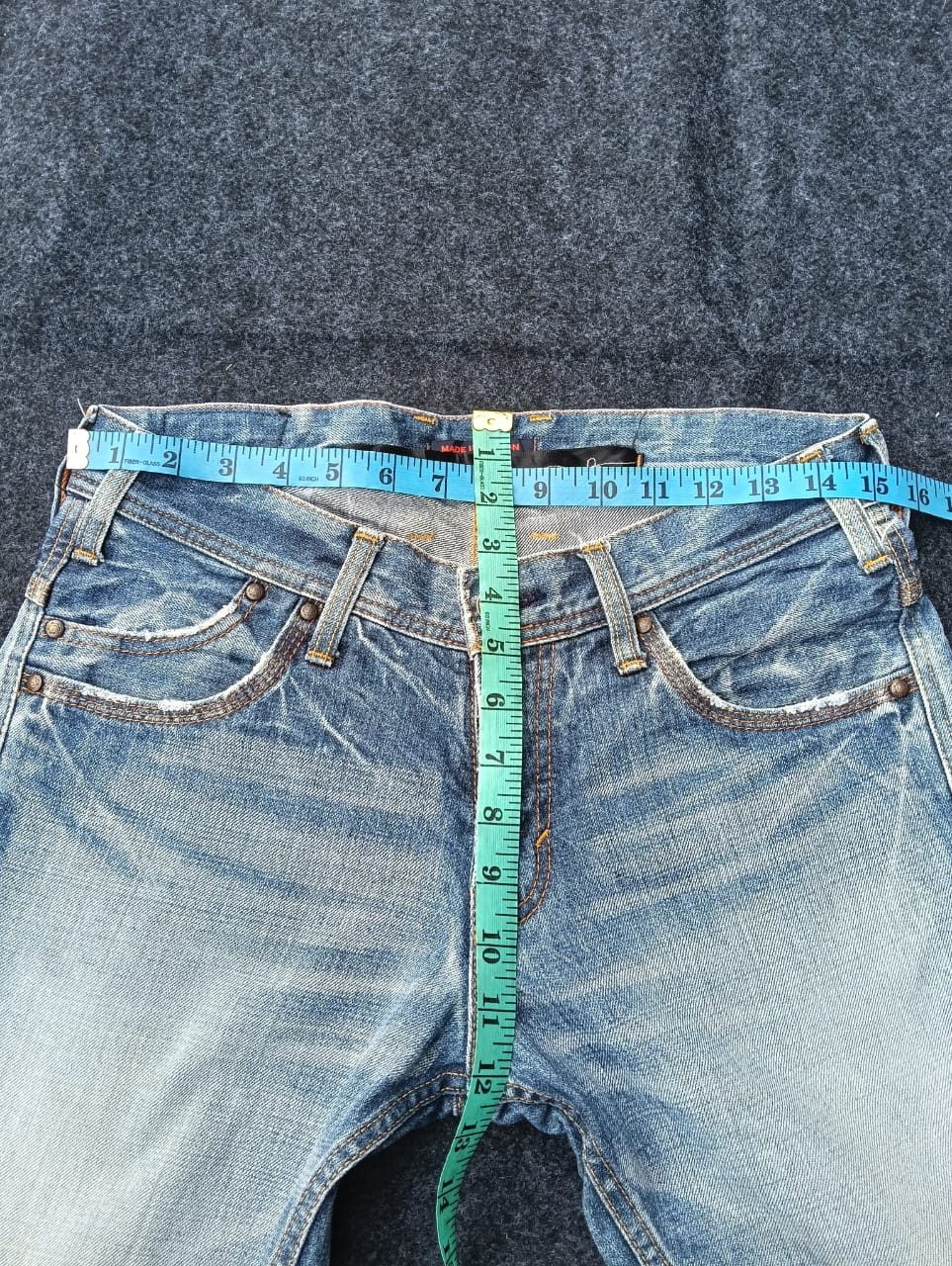 Japan Blue Jeans 🔥 Blue Way Flare Jeans – Made in Nippon 🔥 Size US 30 / EU 46 - 6 Thumbnail