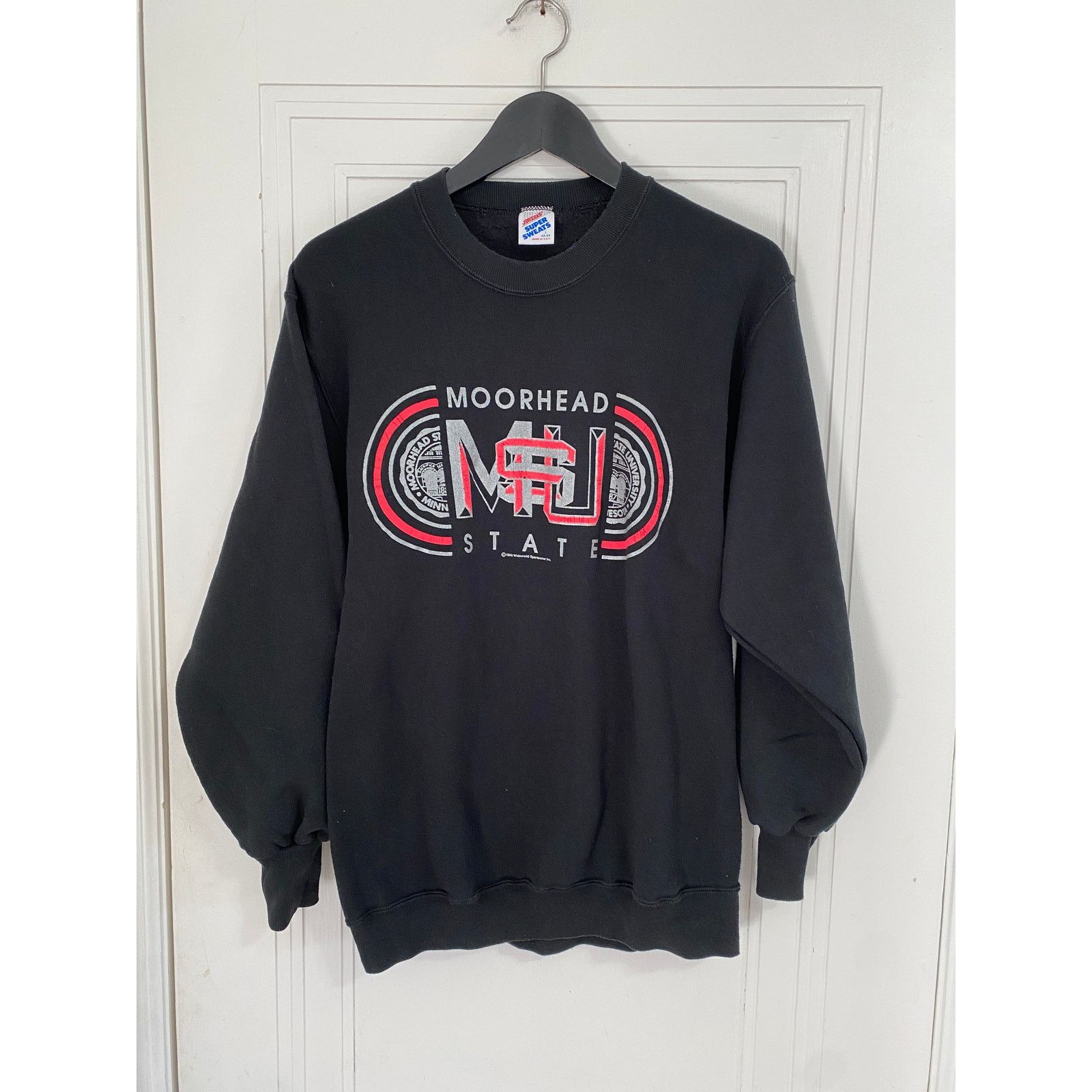 Jerzees Vintage Moorhead State University Crewneck Sweatshirt Size L Size US L / EU 52-54 / 3 - 1 Thumbnail