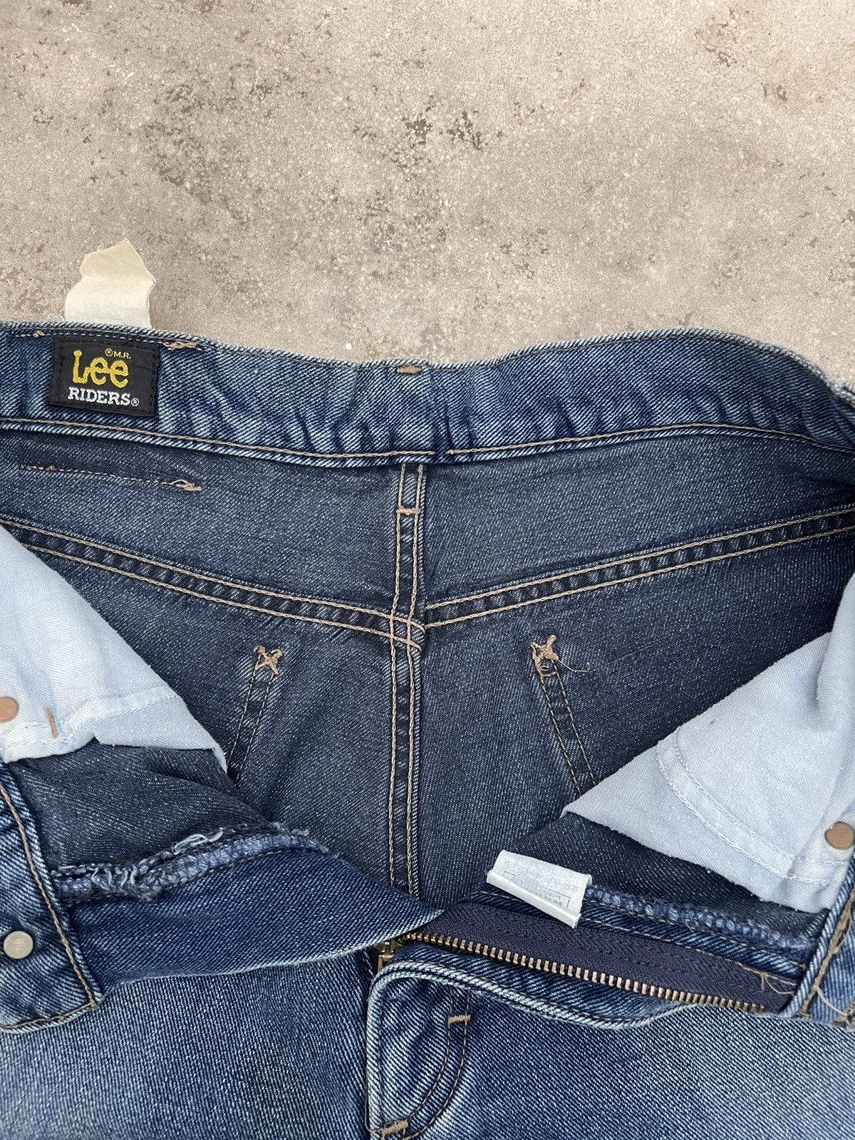 Lee Vintage Lee Riders Distressed Denim Size US 30 / EU 46 - 6 Thumbnail