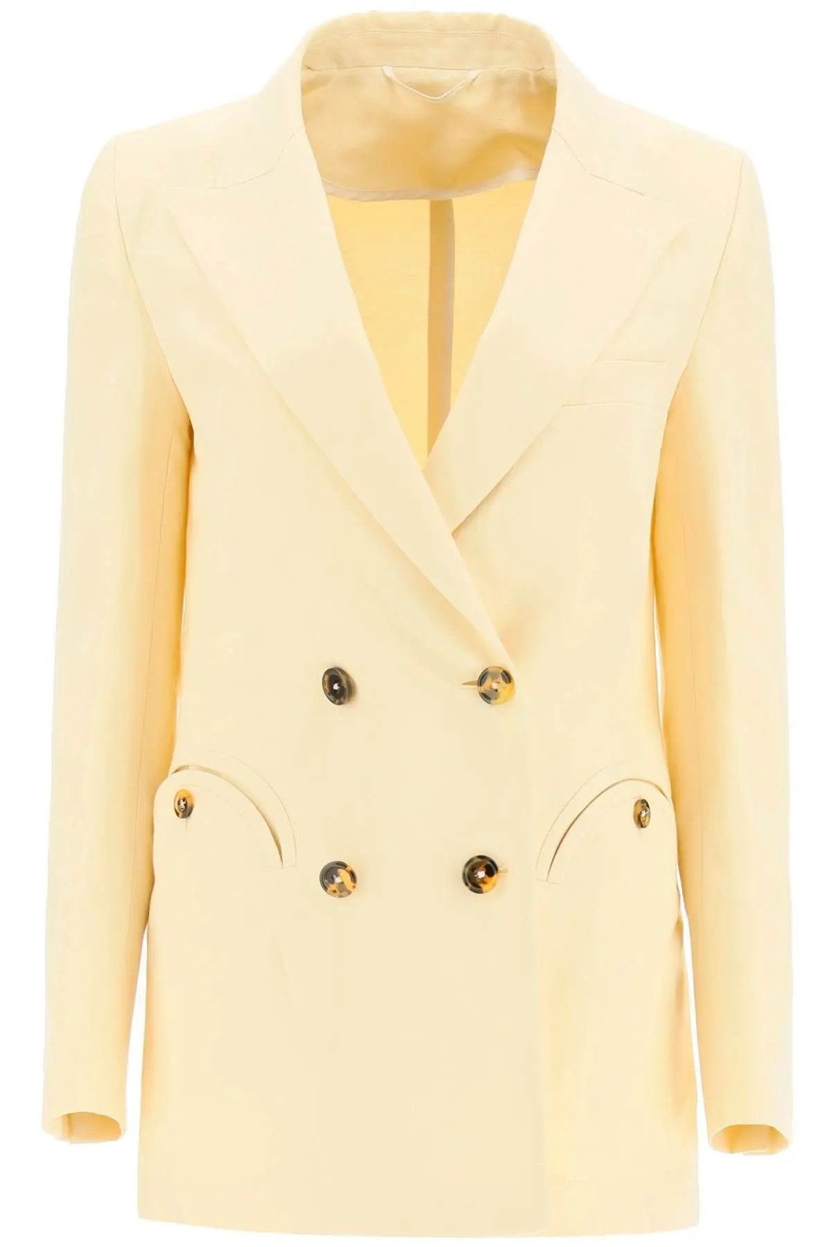 image of O1S22I1N0424 Savannah Everyday Unlined Blazer In Ivory, Women's (Size Medium)