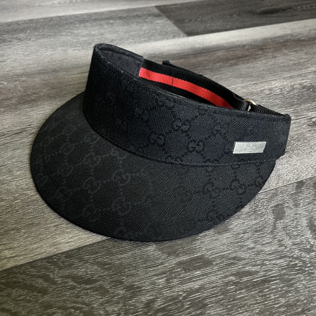 Gucci Rare Vintage Visor Cap Gucci × Vintage Gucci Rare Vintage Transparent PVC GG  main image 2