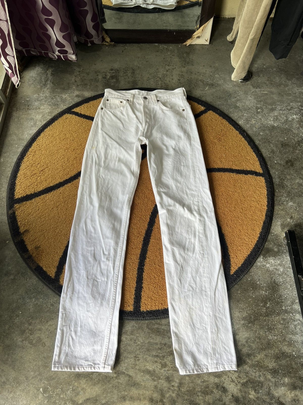 Levi's Vintage Clothing 🔥Vintage Levis 501 Button 552 Denim Size US 28 / EU 44 - 1 Thumbnail