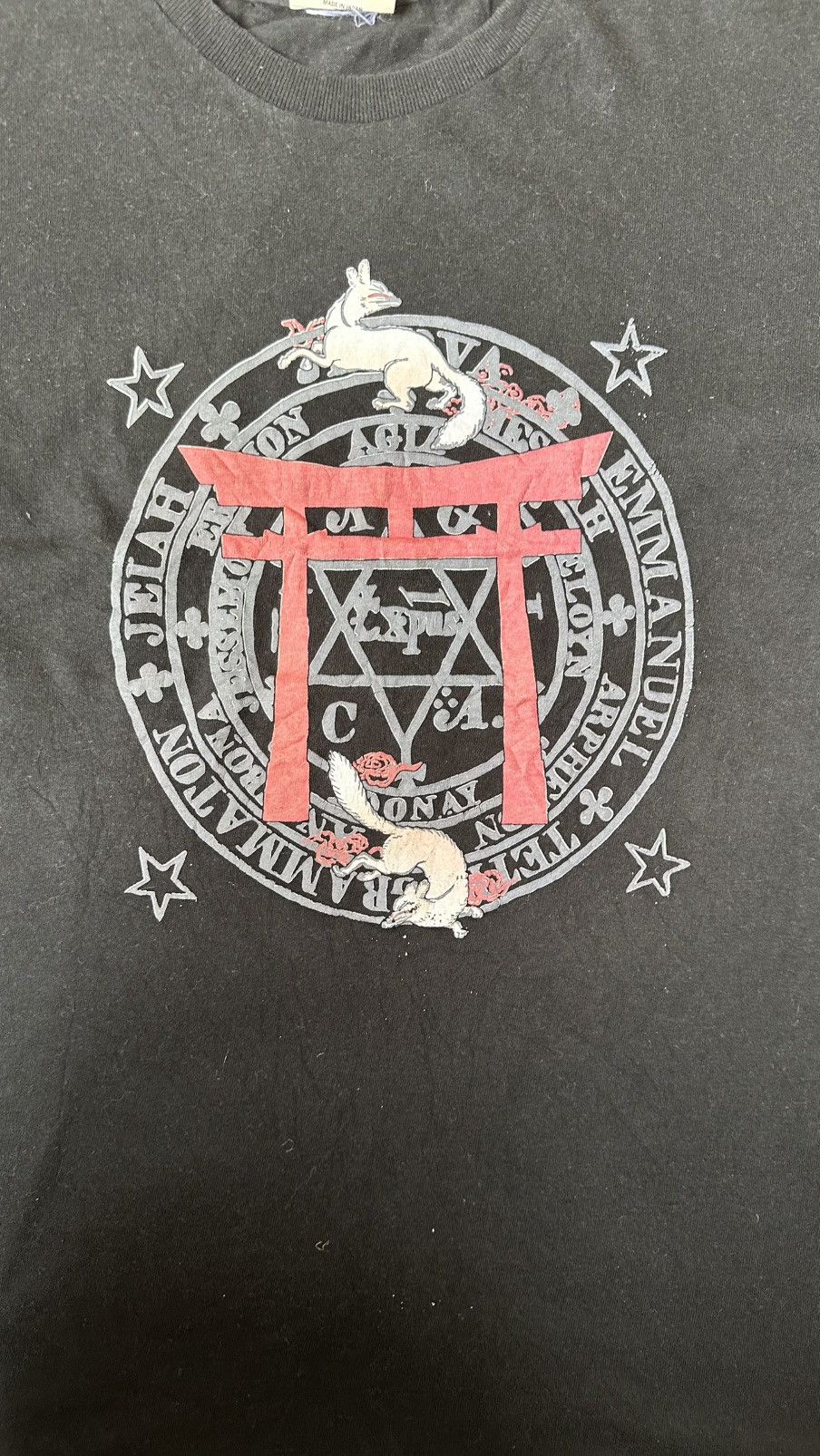 Japanese Brand LITTLE ROMANCE JAPAN JEIAH EMMANUEL JAPAN POEMS TEE Size US M / EU 48-50 / 2 - 2 Thumbnail