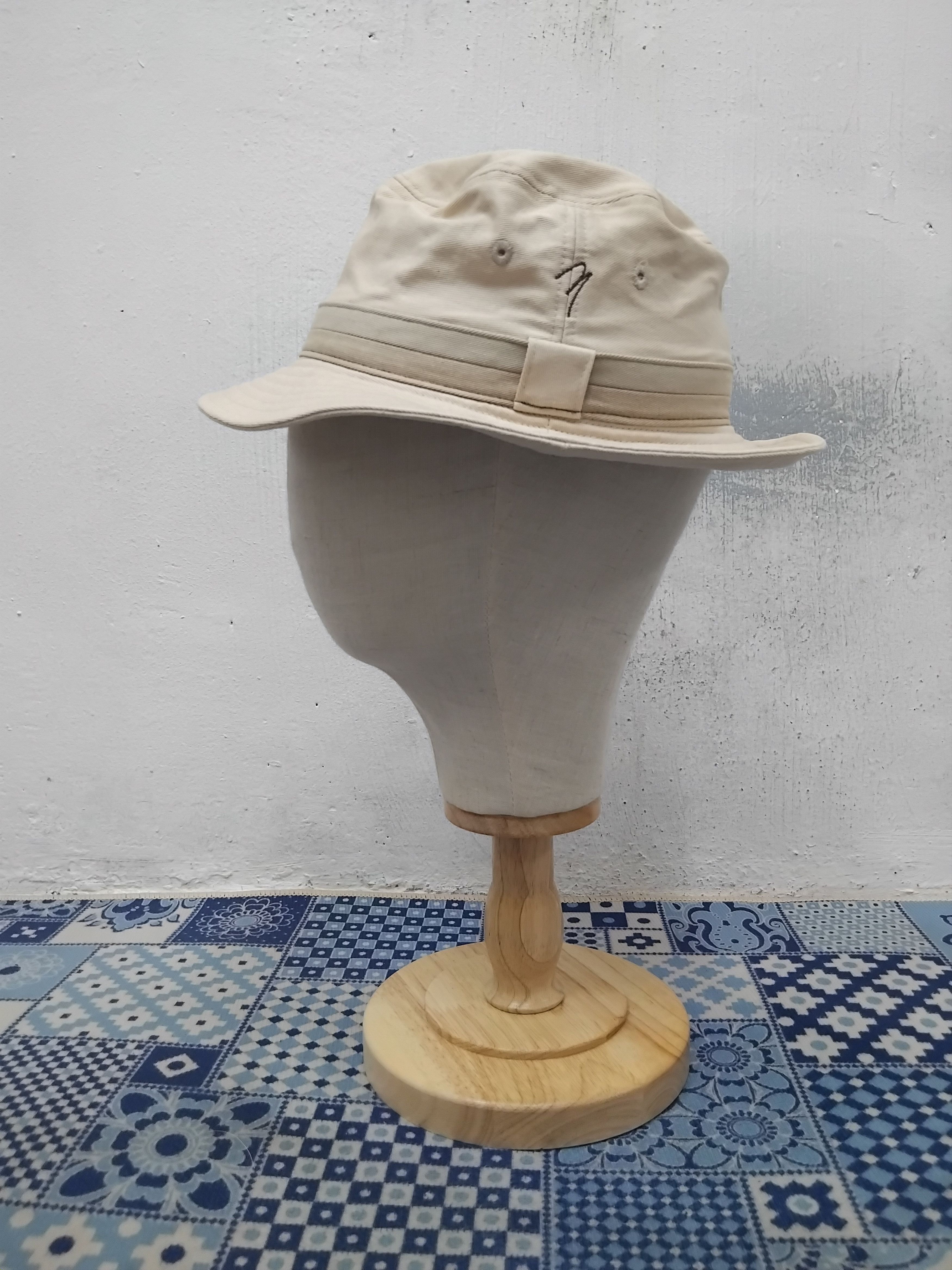 Japanese Brand 💥Norma jeans cream colour hat Size ONE SIZE - 6 Thumbnail