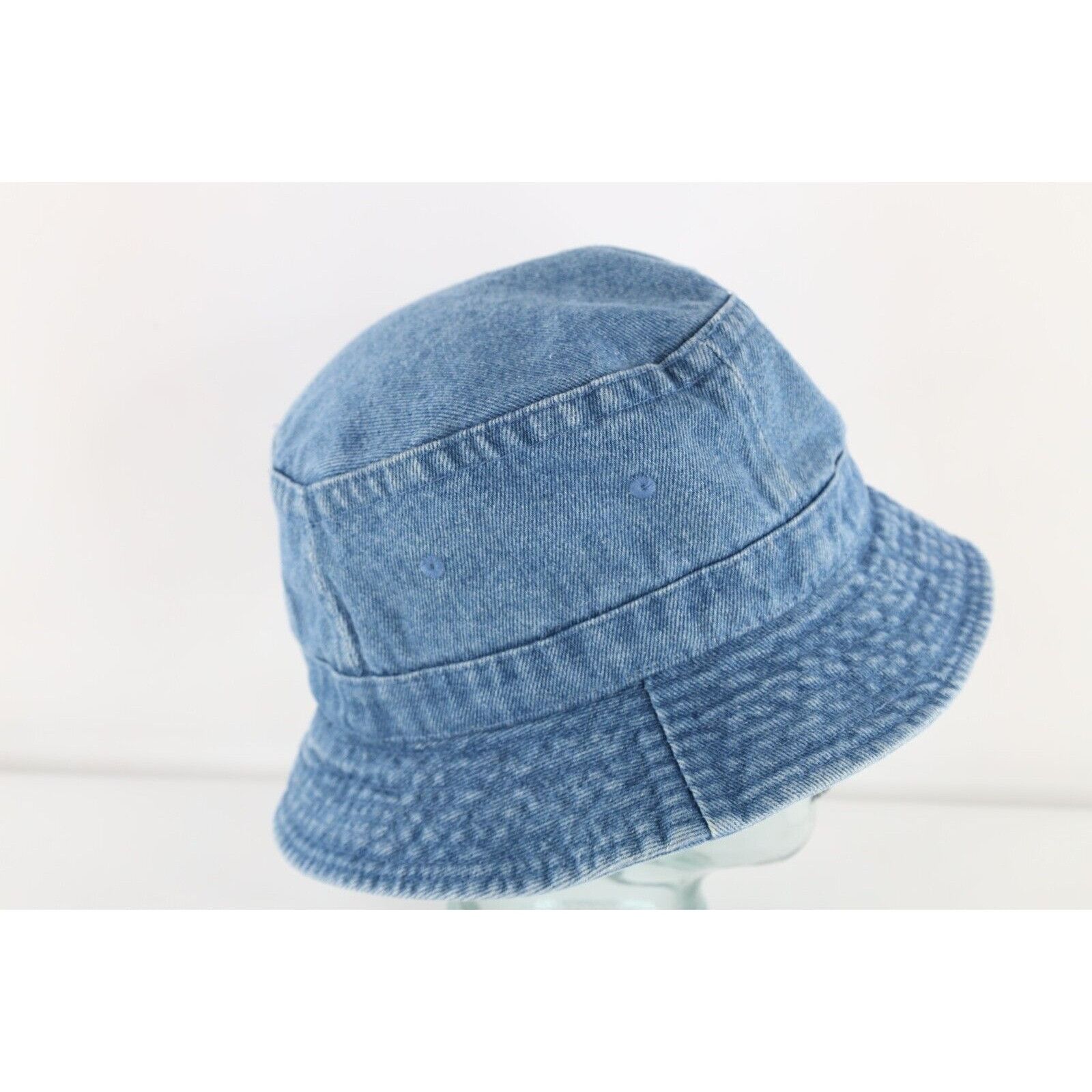Vintage Vintage 90s Loma Linda Mexican Restaurant Denim Bucket Hat Size ONE SIZE - 6 Thumbnail