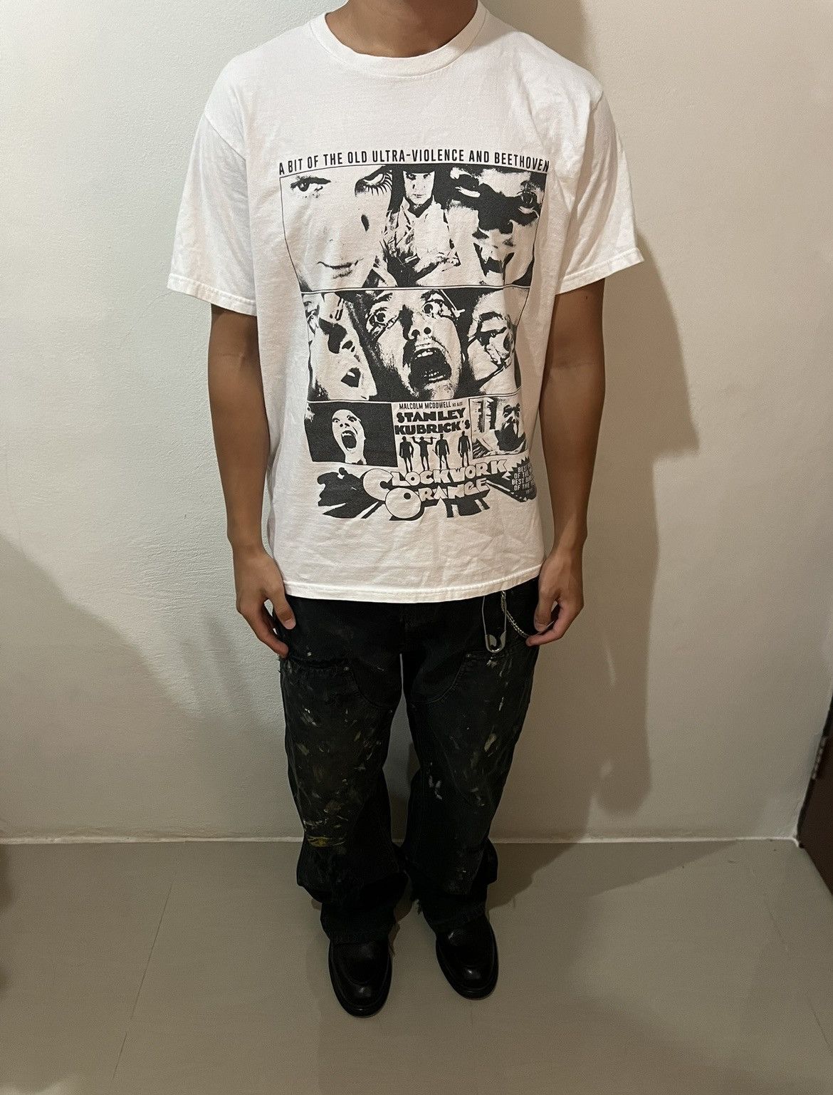 Vintage Vintage 90s A Clockwork Orange Tee Size US M / EU 48-50 / 2 - 4 Thumbnail