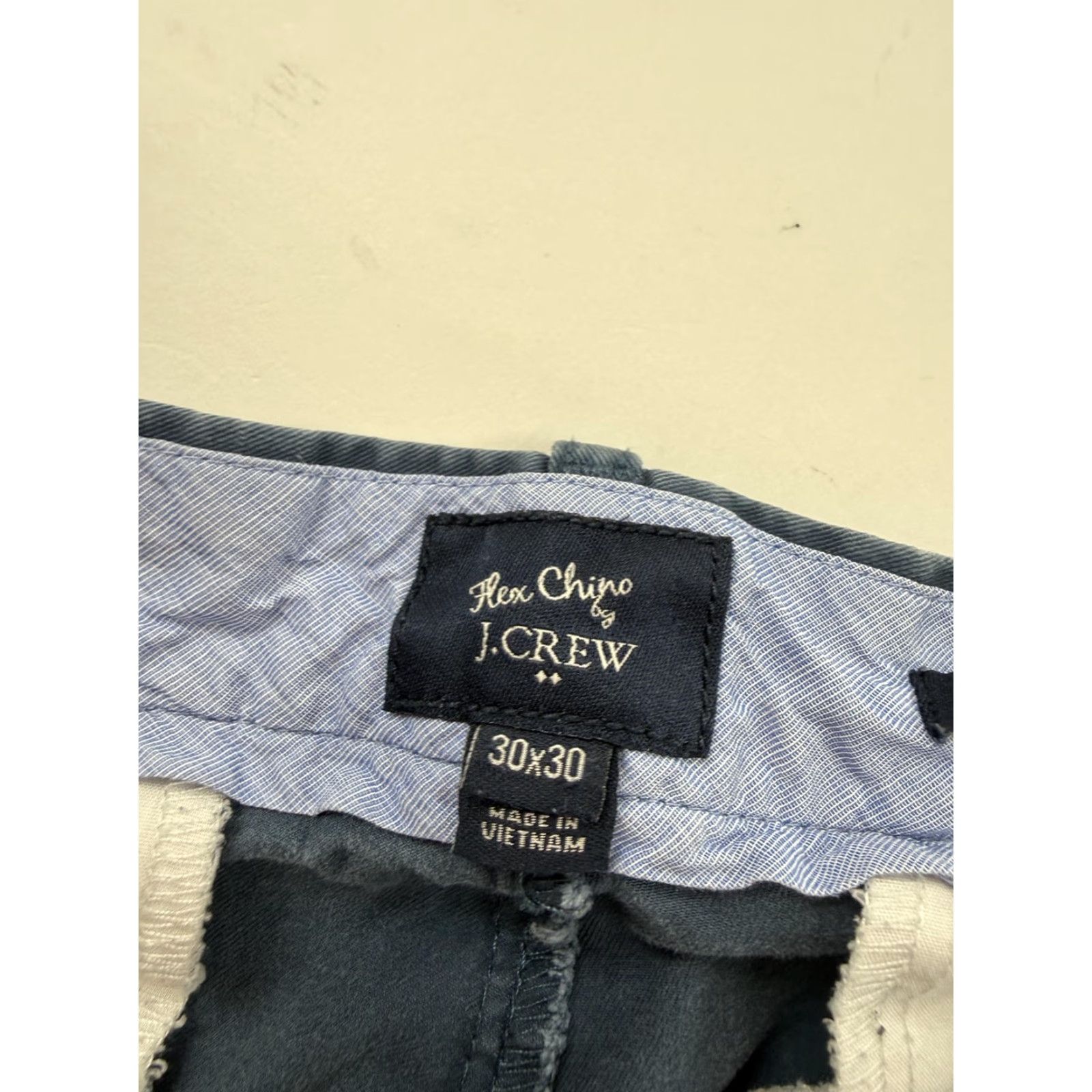 J.Crew J.Crew Pants Mens 30x27 Blue Slim Tapered Flex Chino Driggs Size US 30 / EU 46 - 4 Thumbnail